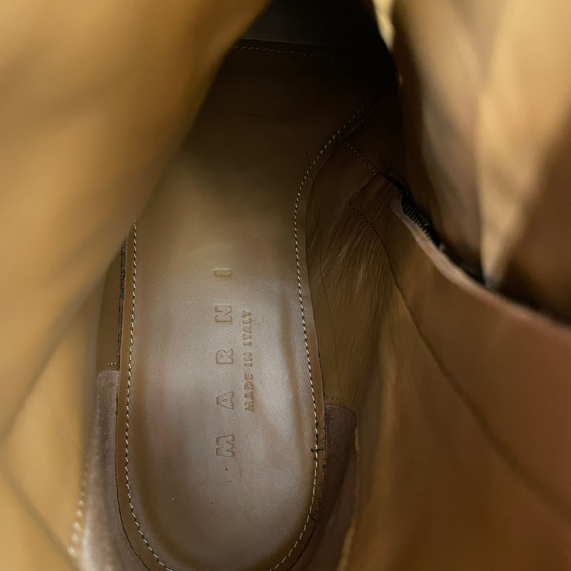 MARNI/Boots/EU 37/GRN/CROC EMBOSSED