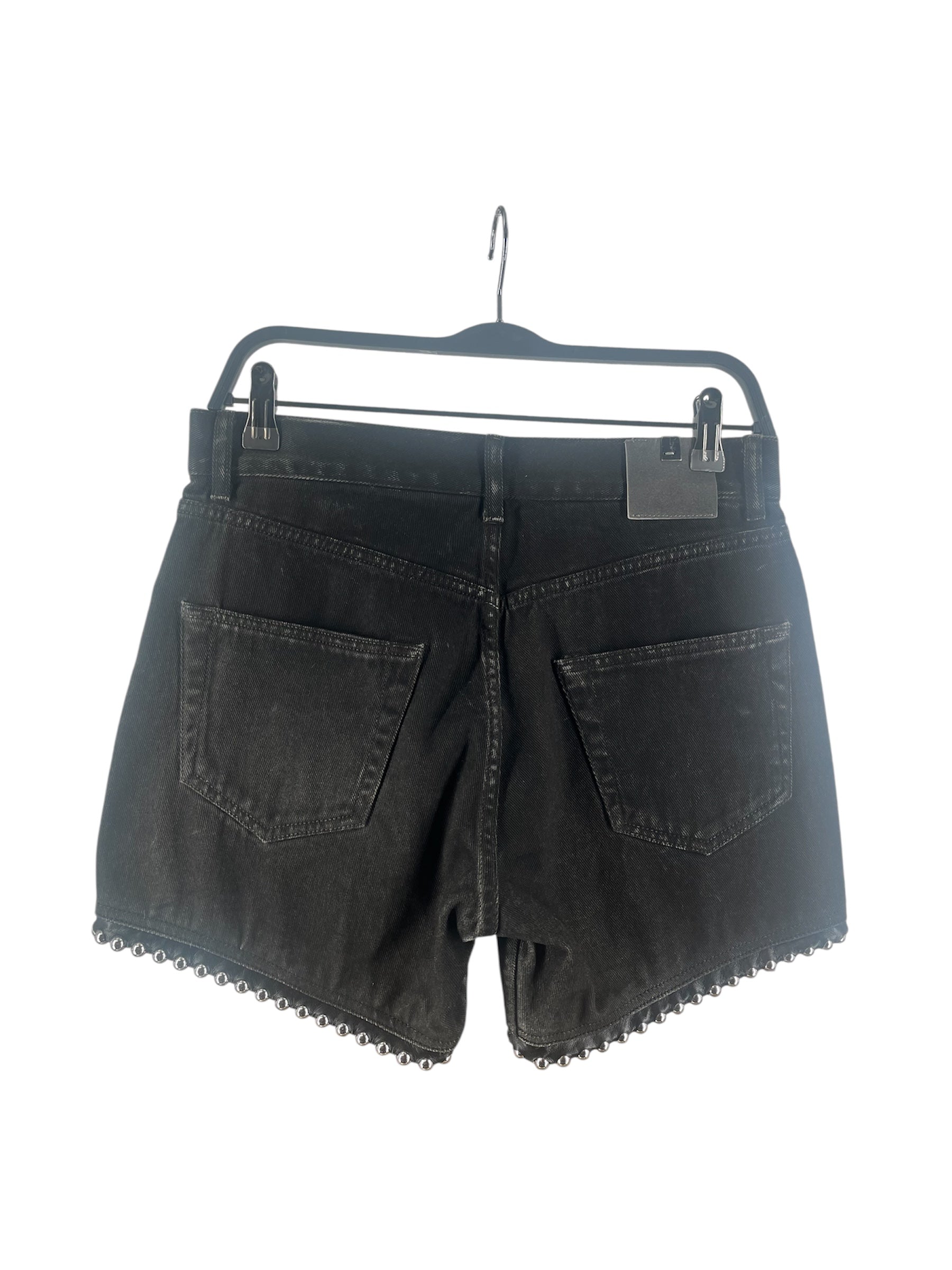 1017 ALYX 9SM(ALYX)/Skinny Pants/27/Denim/BLK/Button Fly/ACTUALLY BALLCHAIN SHORTS view 2
