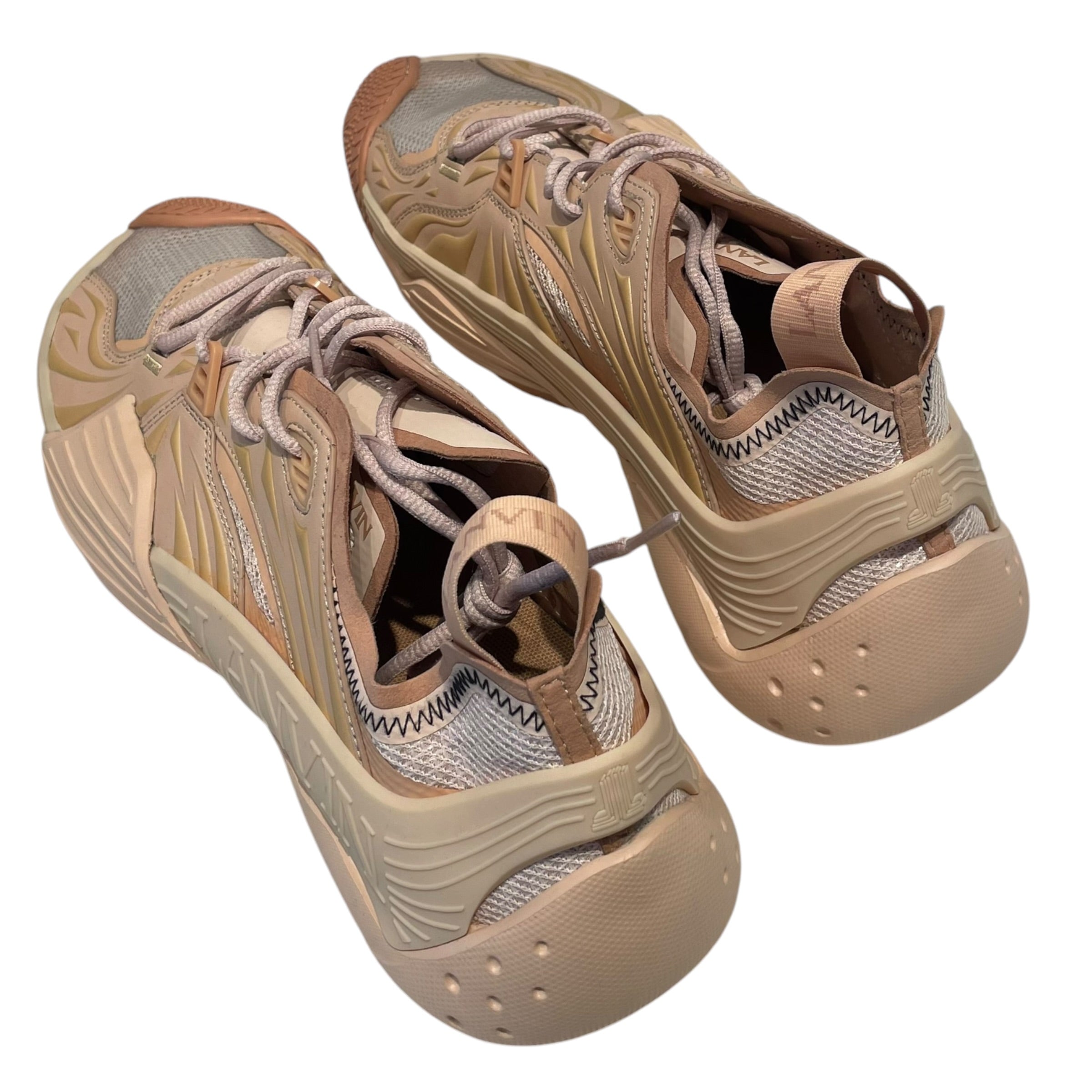 LANVIN/Low-Sneakers/EU 46/BEG/Flash X view 2
