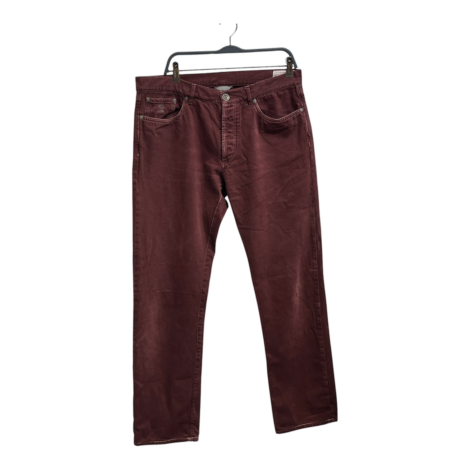 BRUNELLO CUCINELLI/Straight Pants/52/Denim/BRD/ view 1