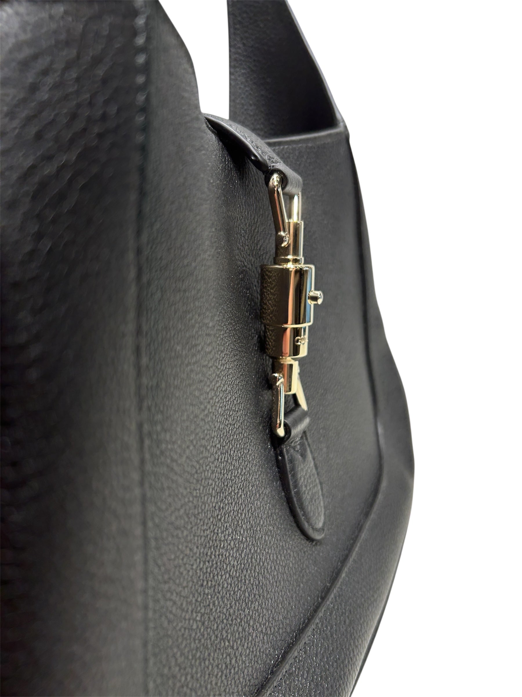GUCCI/Bag/Leather/BLK/JACKIE LOCK PURSE view 6