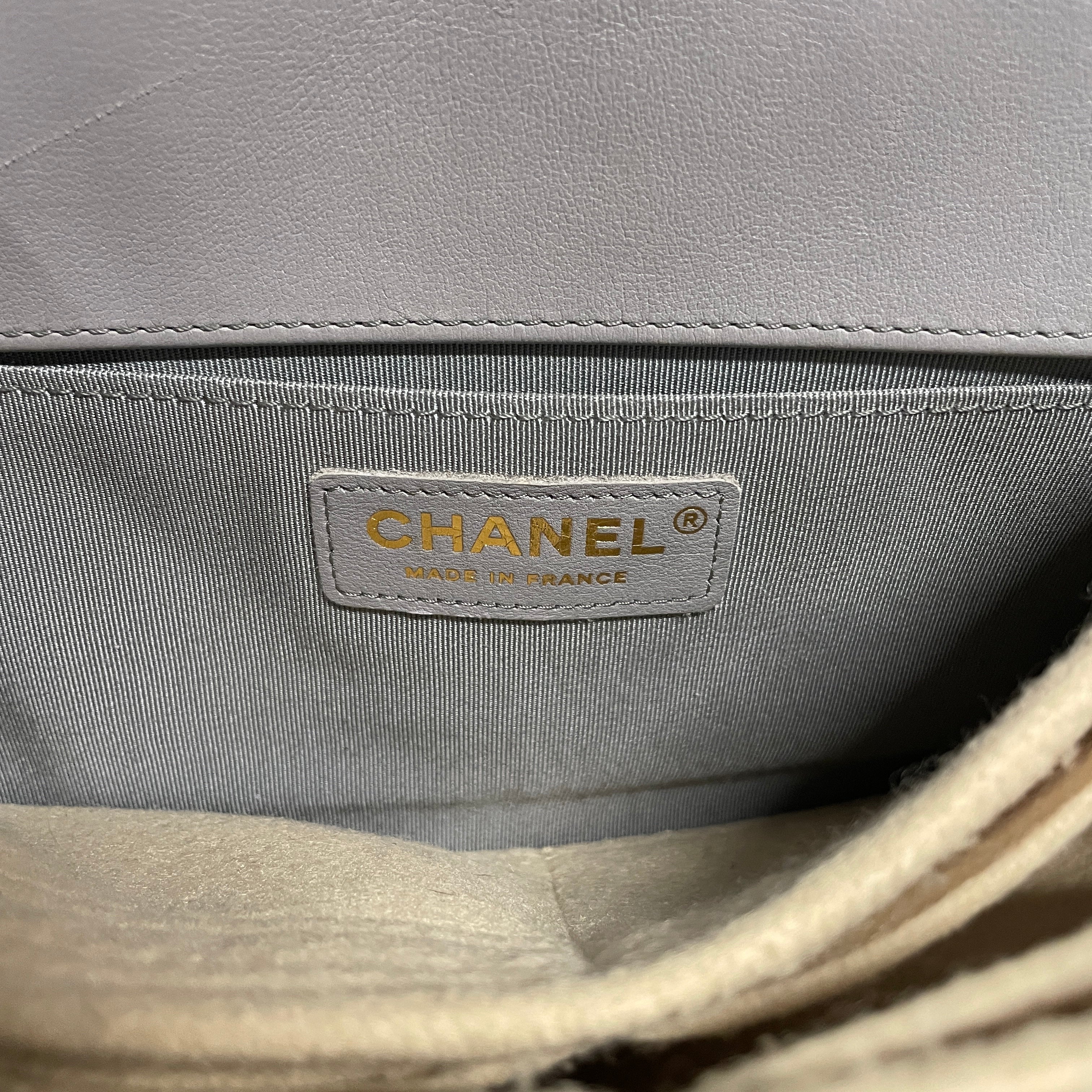 CHANEL/Bag/Lambskin/GRY/4VJKJ9B view 5