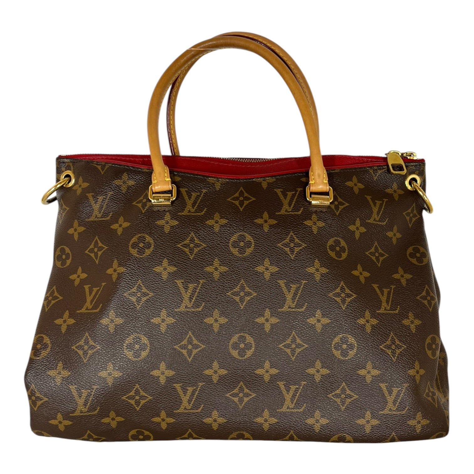 LOUIS VUITTON/Hand Bag/All Over Print/Leather/BRW/Pallas MM Aurora Purple view 2
