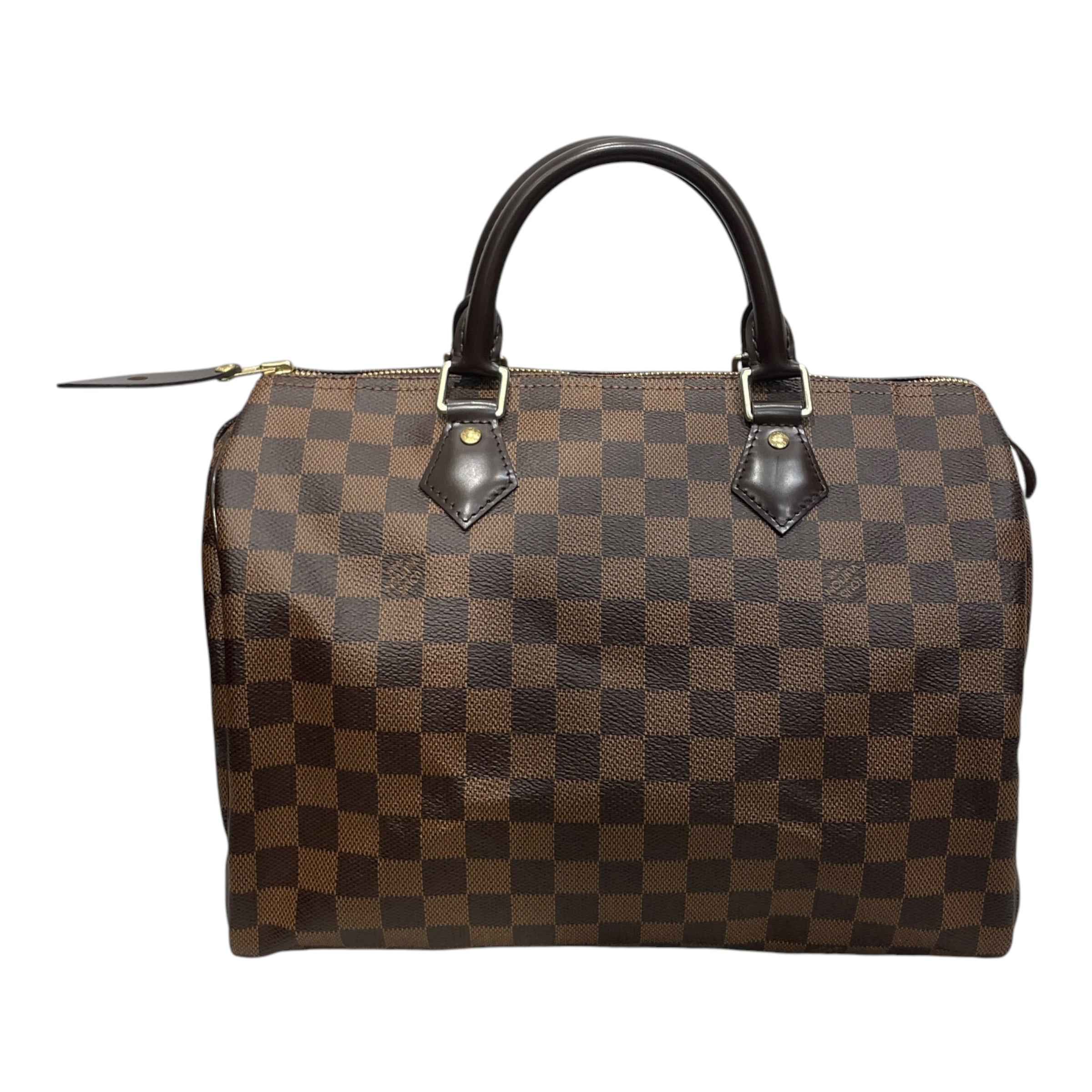LOUIS VUITTON/Clutch Bag/Monogram/Leather/BRW/DAMIER EBENE SPEEDY view 2