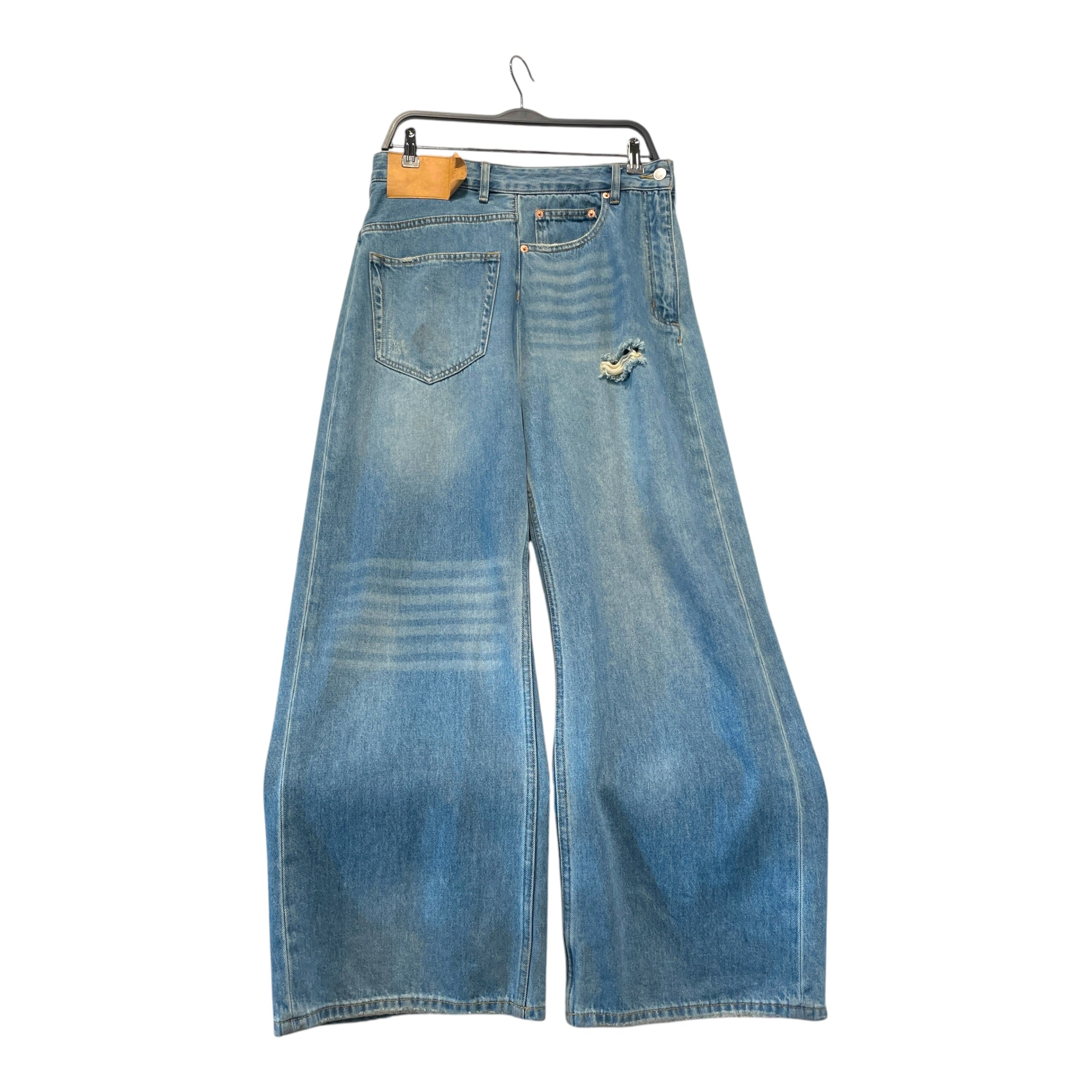 MM6/Bottoms/30/Denim/BLU/Asymetrical Pants view 1