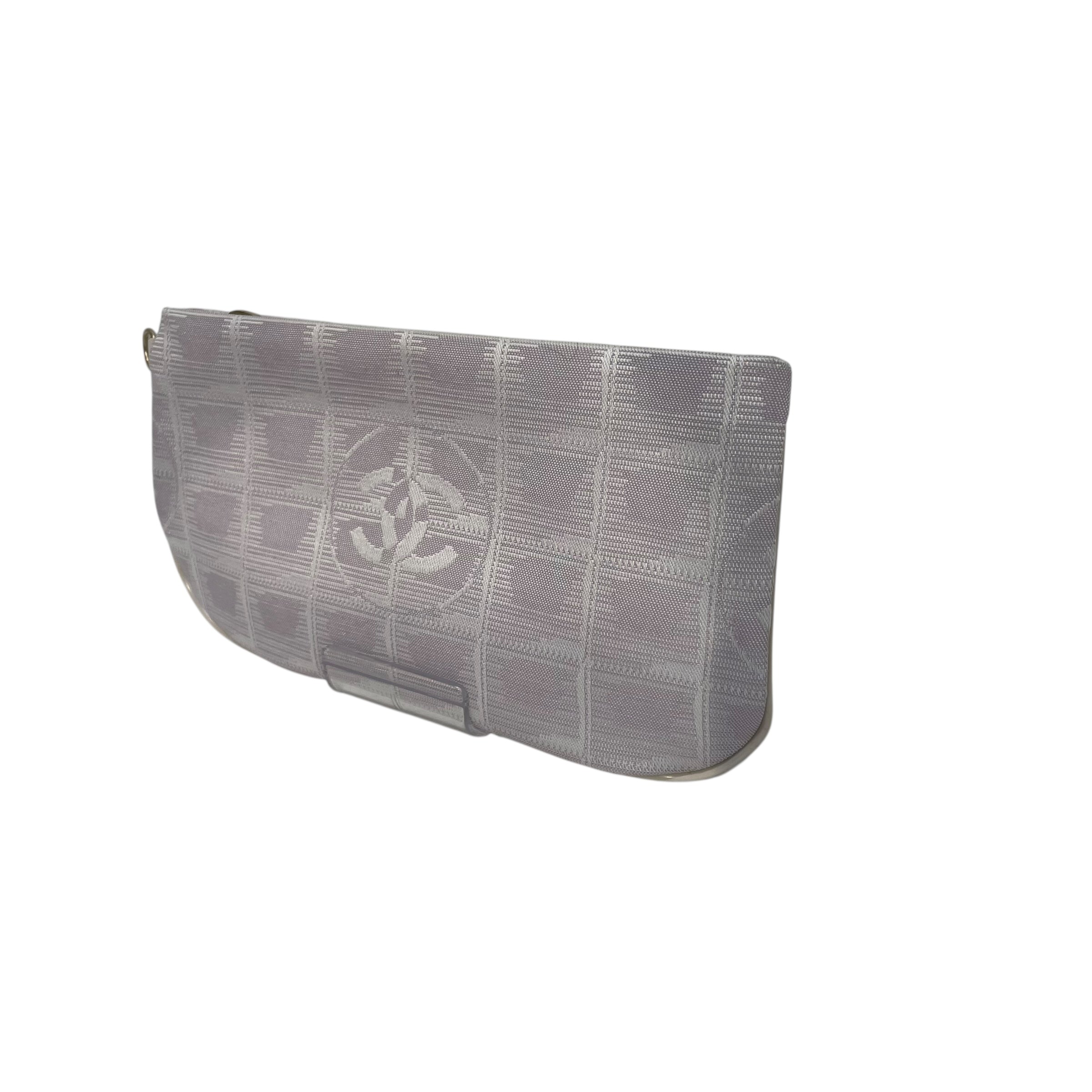 CHANEL/Pouch/All Over Print/Nylon/PPL/Travel Ligne Zip view 2