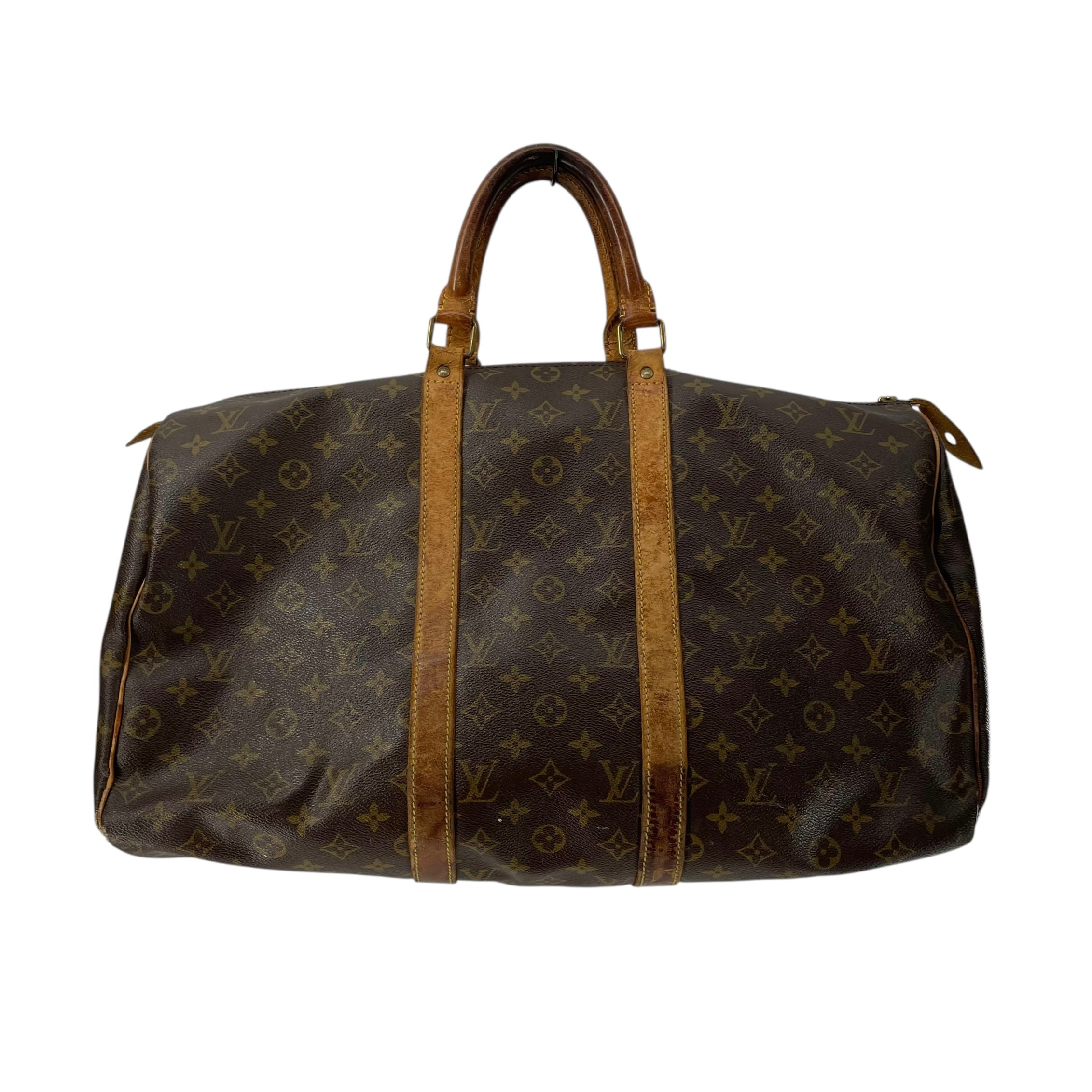LOUIS VUITTON/Luggage/Leather/BRW/DUFFLE view 1