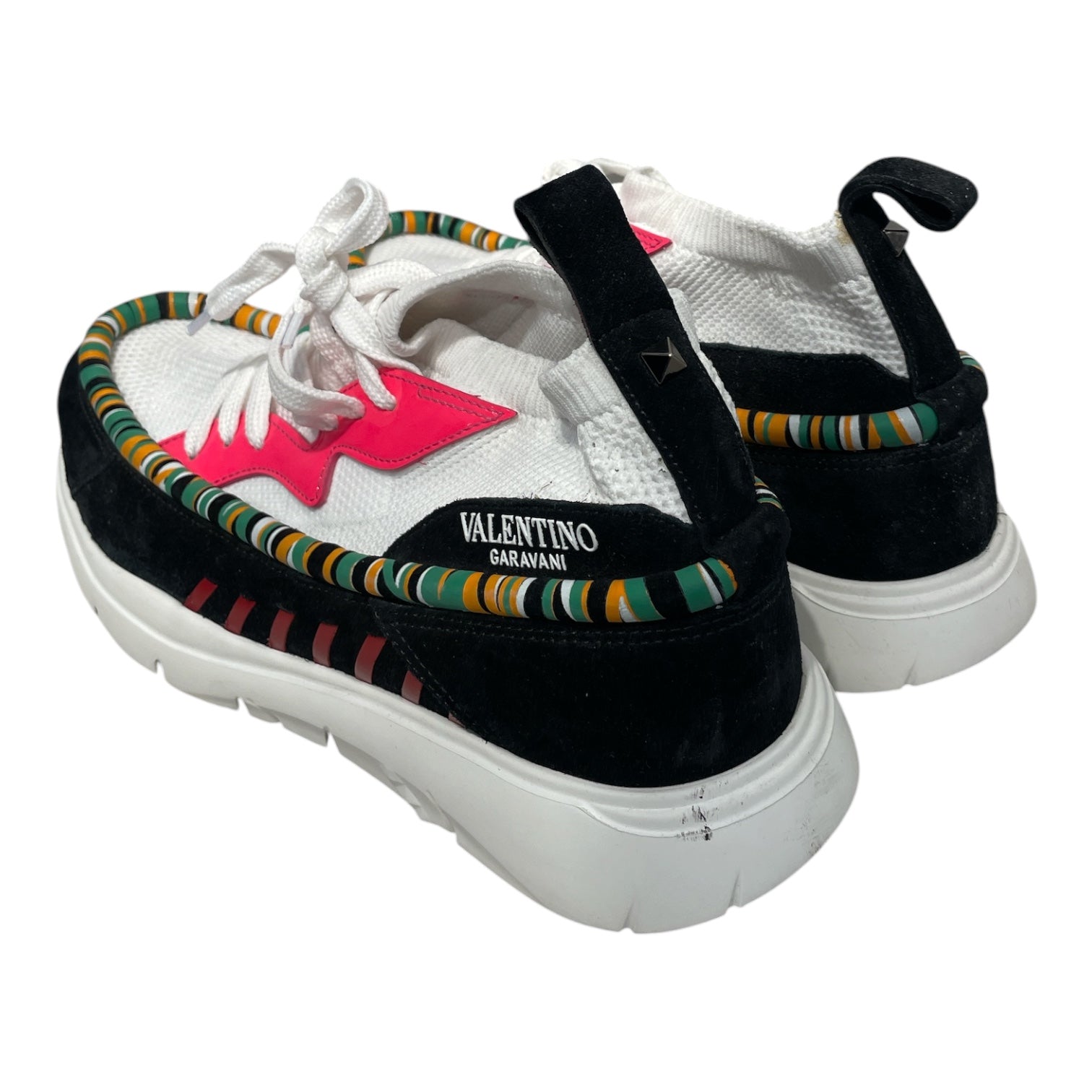 VALENTINO GARAVANI/Low-Sneakers/EU 42.5/All Over Print/Cotton/WHT/ view 2