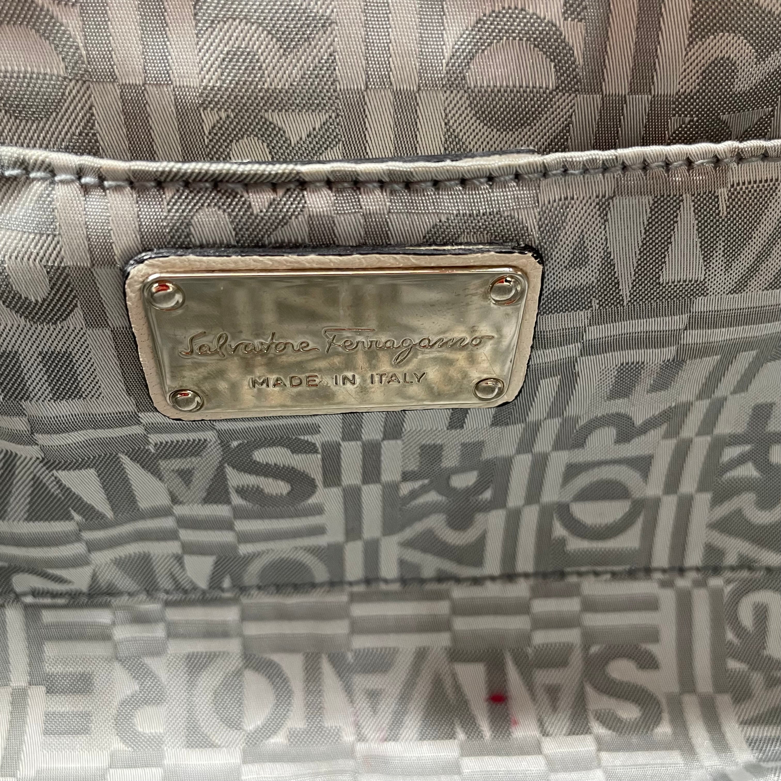 Salvatore Ferragamo/Clutch Bag/OS/Acrylic/BEG/WOVENBASKET view 6