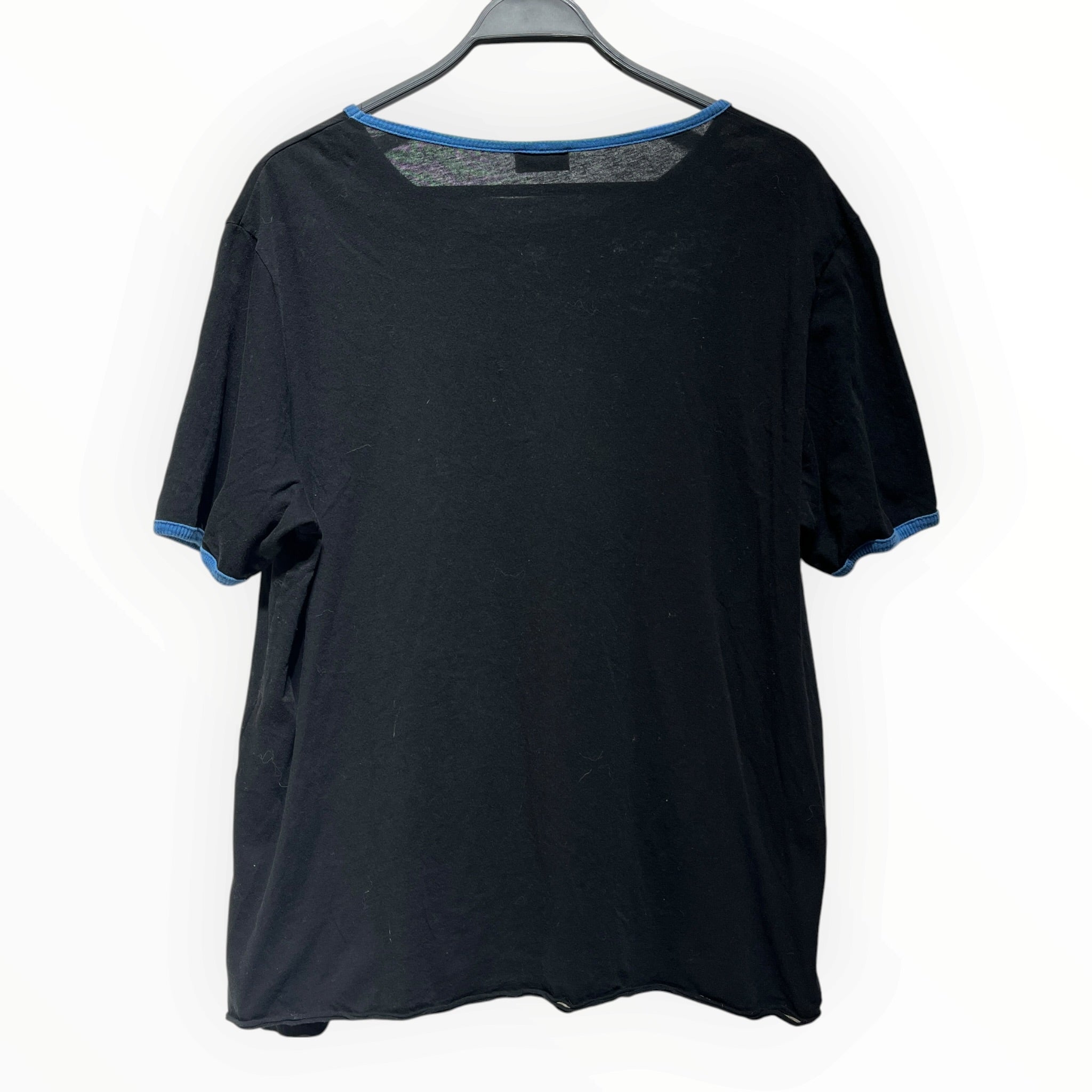SAINT LAURENT/T-Shirt/XXL/Cotton/BLK/to the moon and back view 2