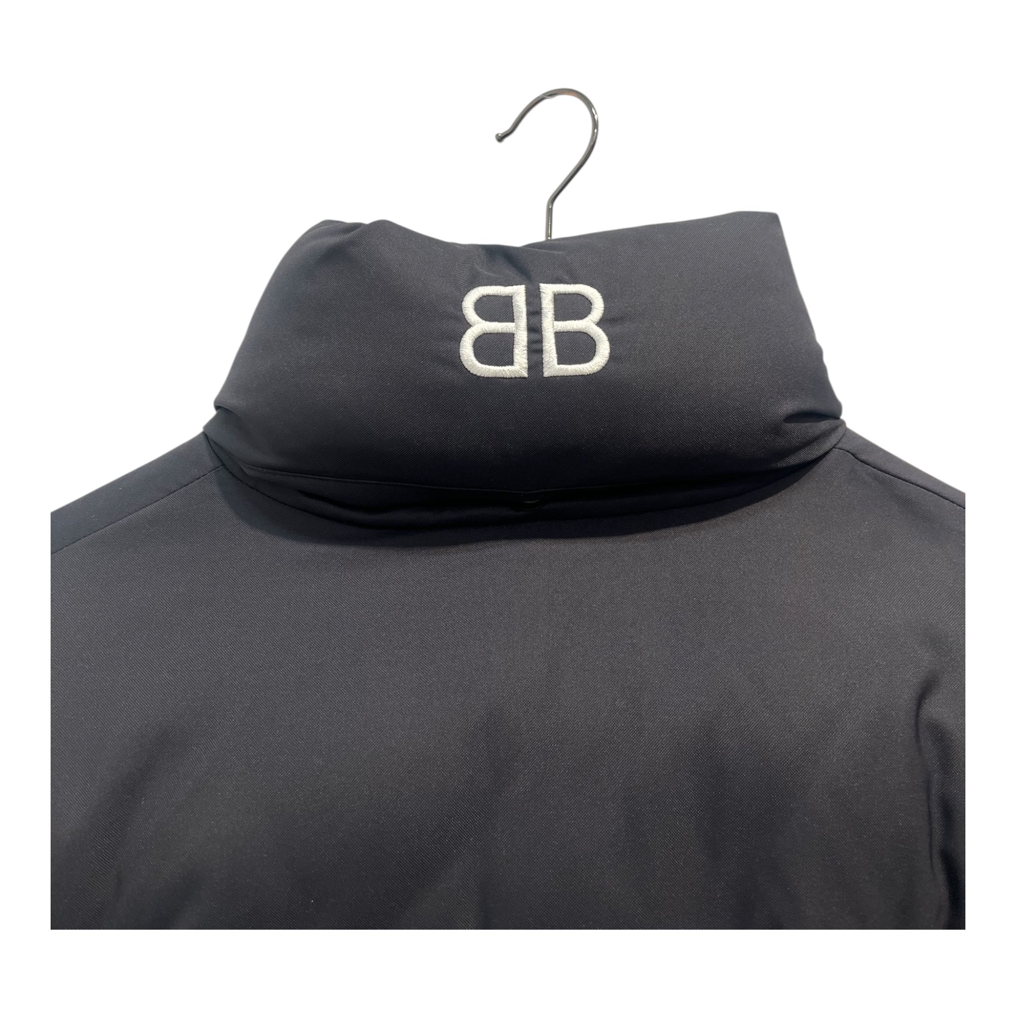 BALENCIAGA/Puffer Jkt/46/Polyester/BLK/BLACK WARDROBE PUFFER view 3