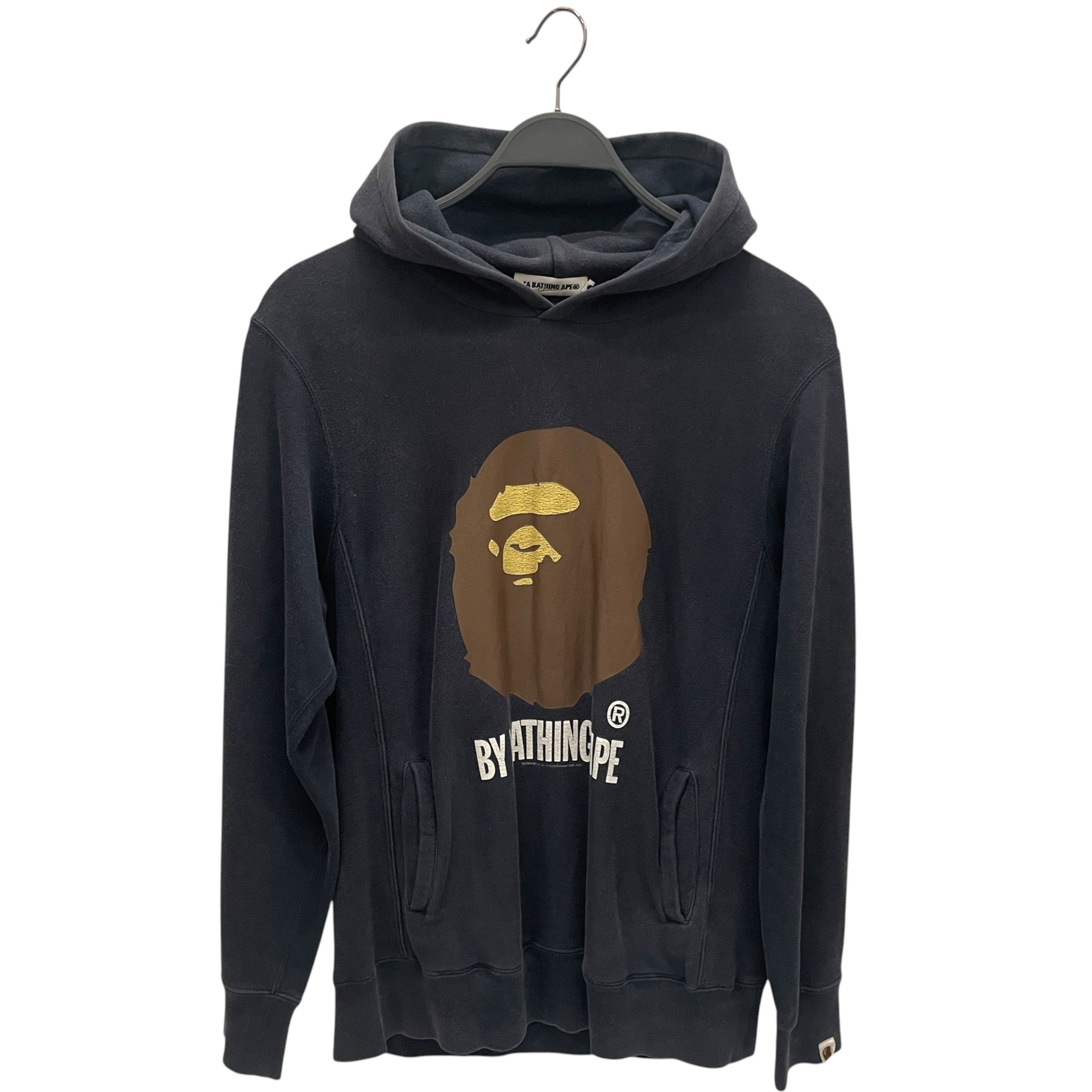 A BATHING APE/Hoodie/M/Cotton/NVY/BY BATHING APE view 1