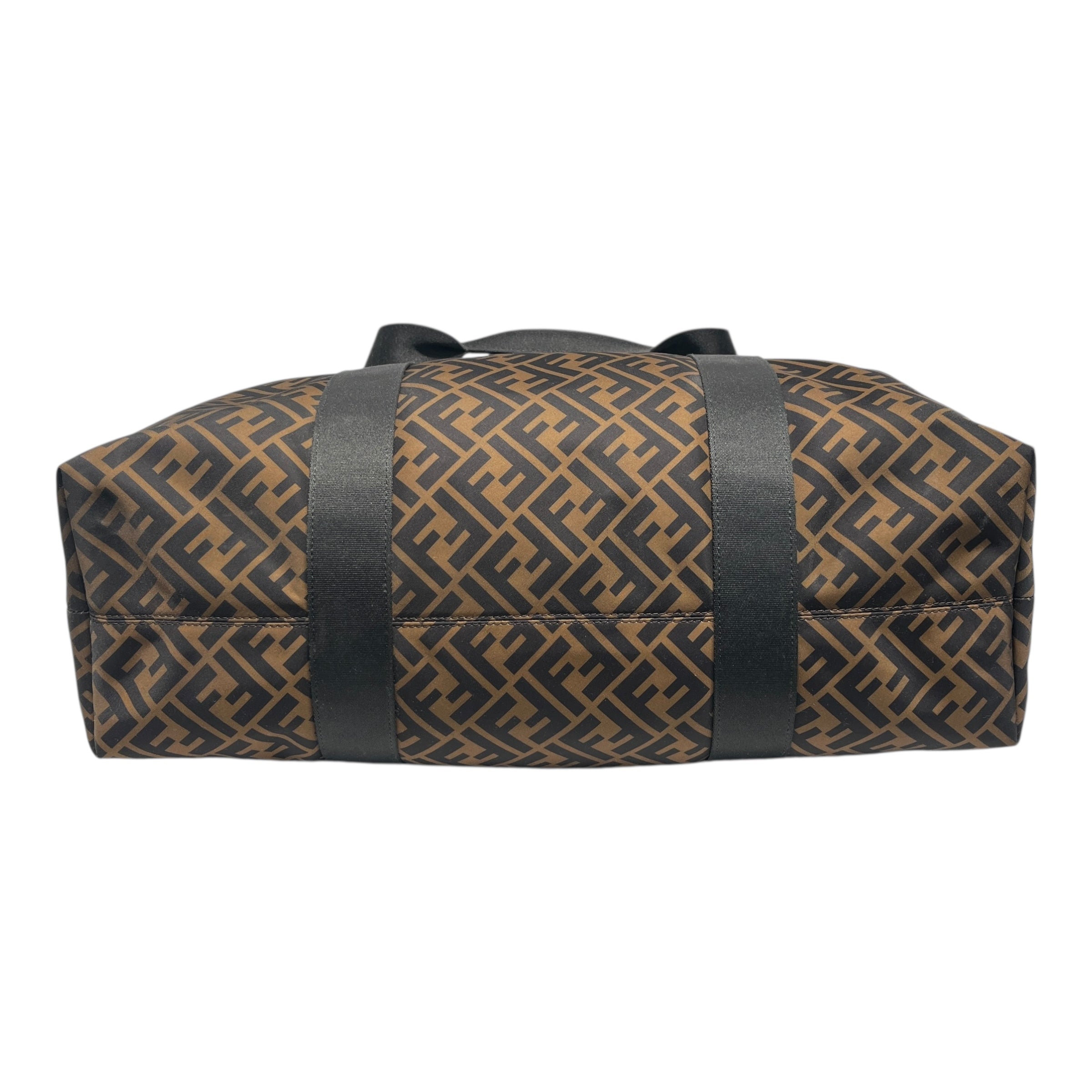 FENDI/Cross Body Bag/All Over Print/Cotton/BRW/FEDNI ROMA DUFFLE BAG view 3