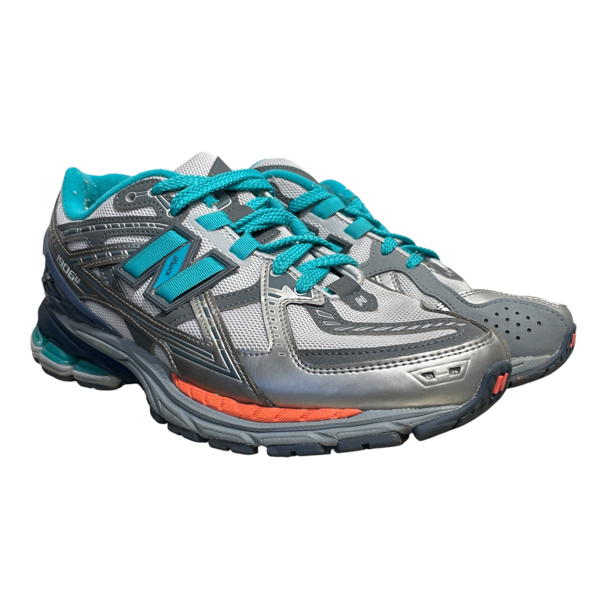 NEW BALANCE/Low-Sneakers/US 7/Polyester/GRN/volt 1906r view 1