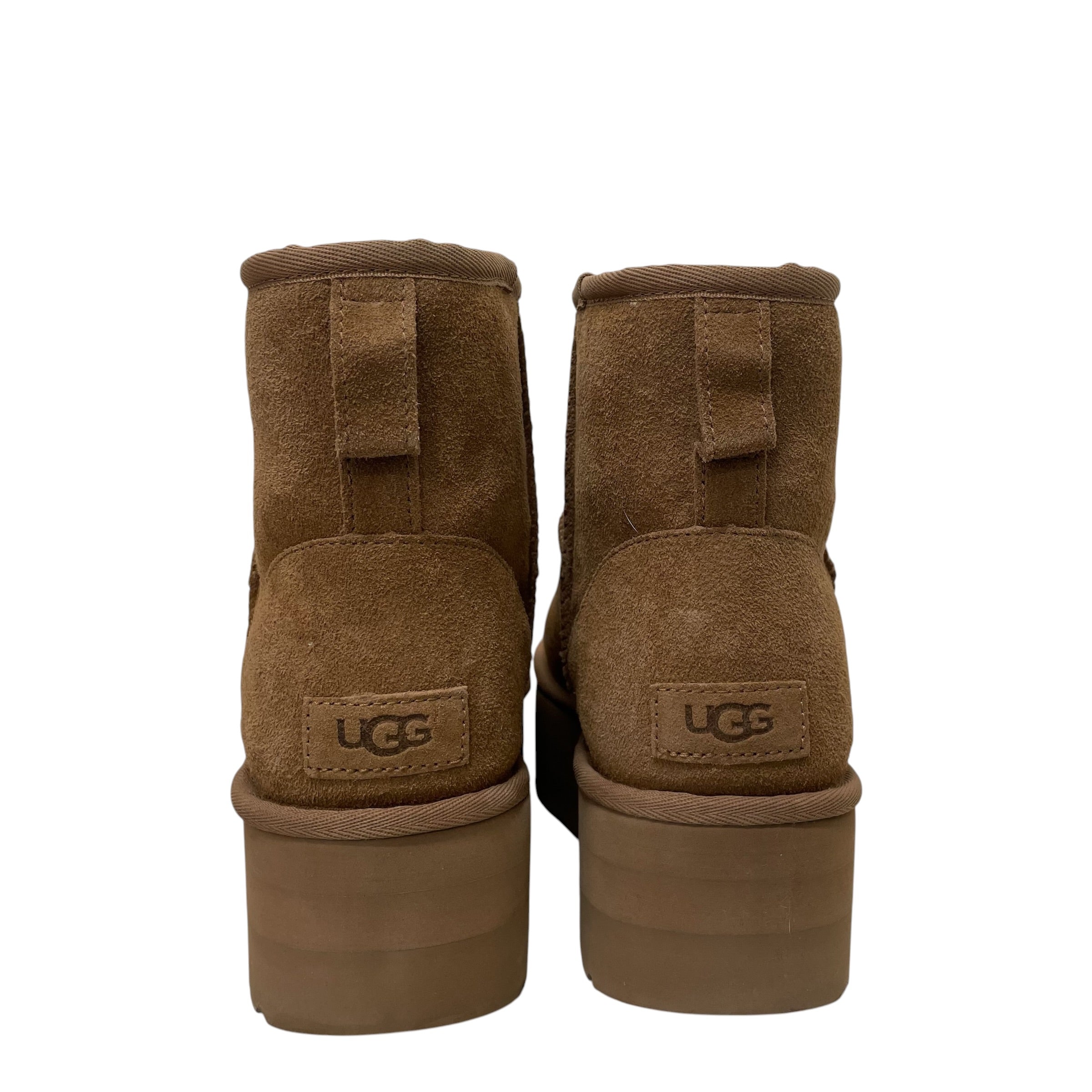 UGG australia/Booties/US 10/Polyester/BRW/MINI PLATFORM view 4