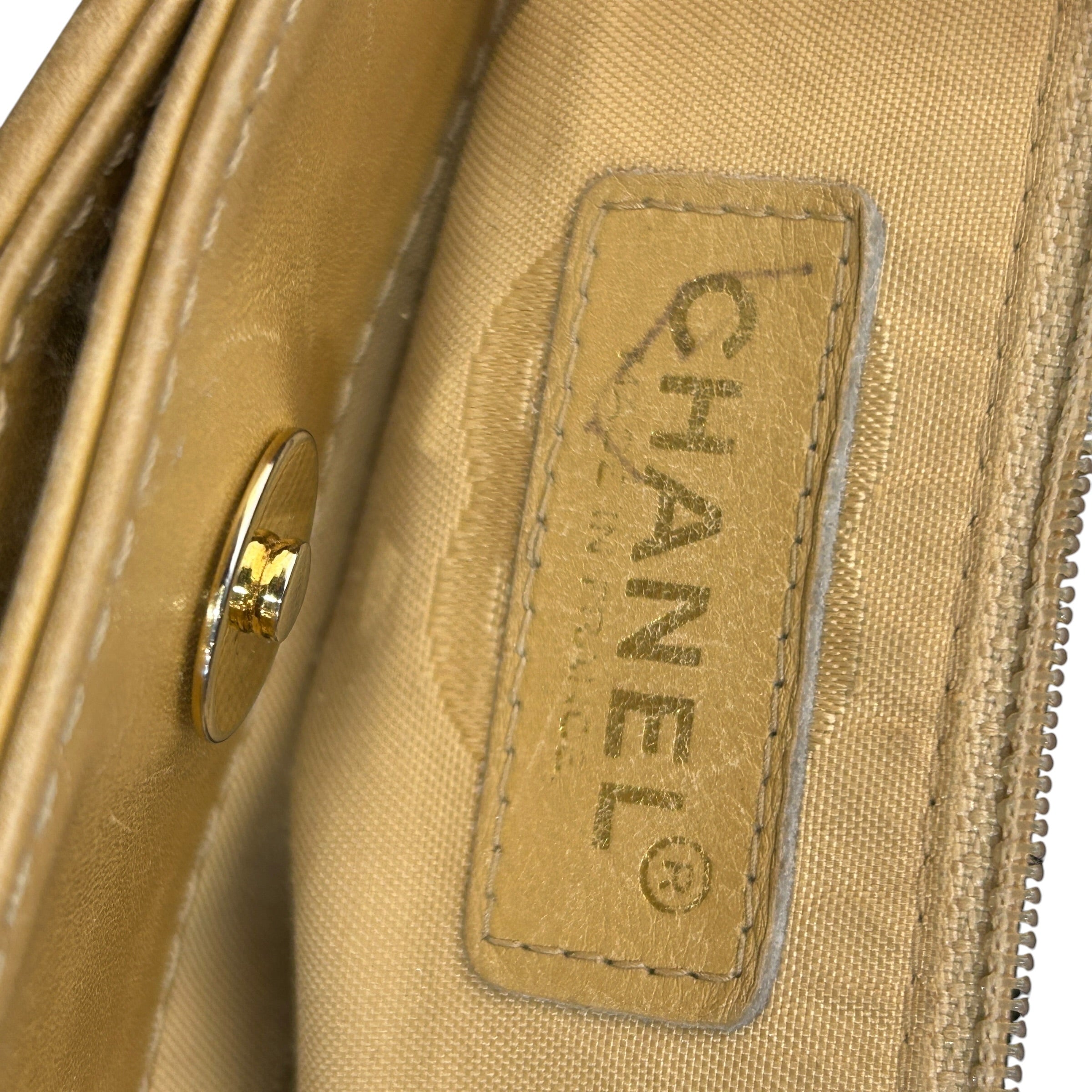 CHANEL/Tote Bag/Leather/CML/Quilted Wild Stitch Surpique view 5