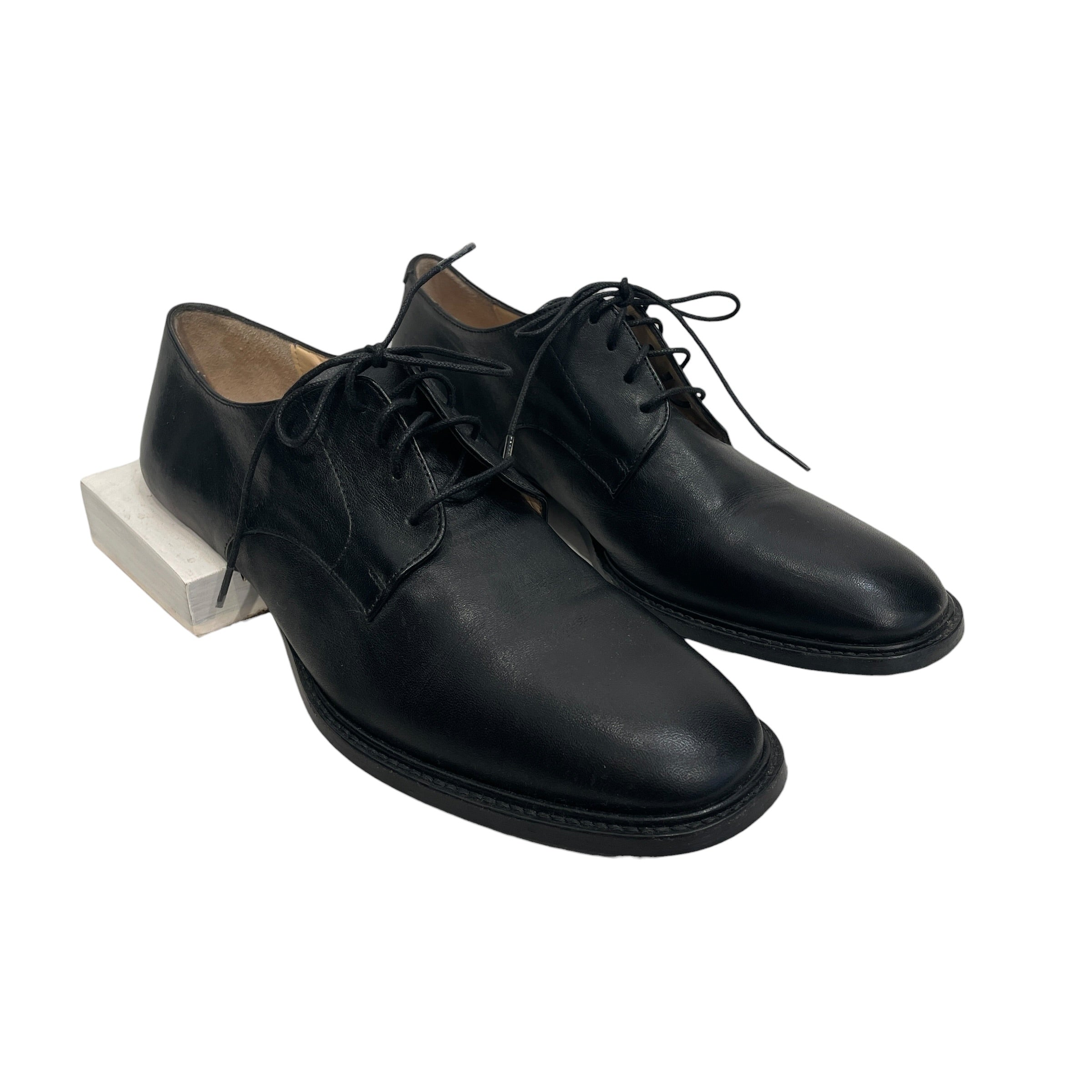 JACQUEMUS/Dress Shoes/EU 40/Leather/BLK/CLOWN SHOES SQAURE/CIRC HEEL view 1