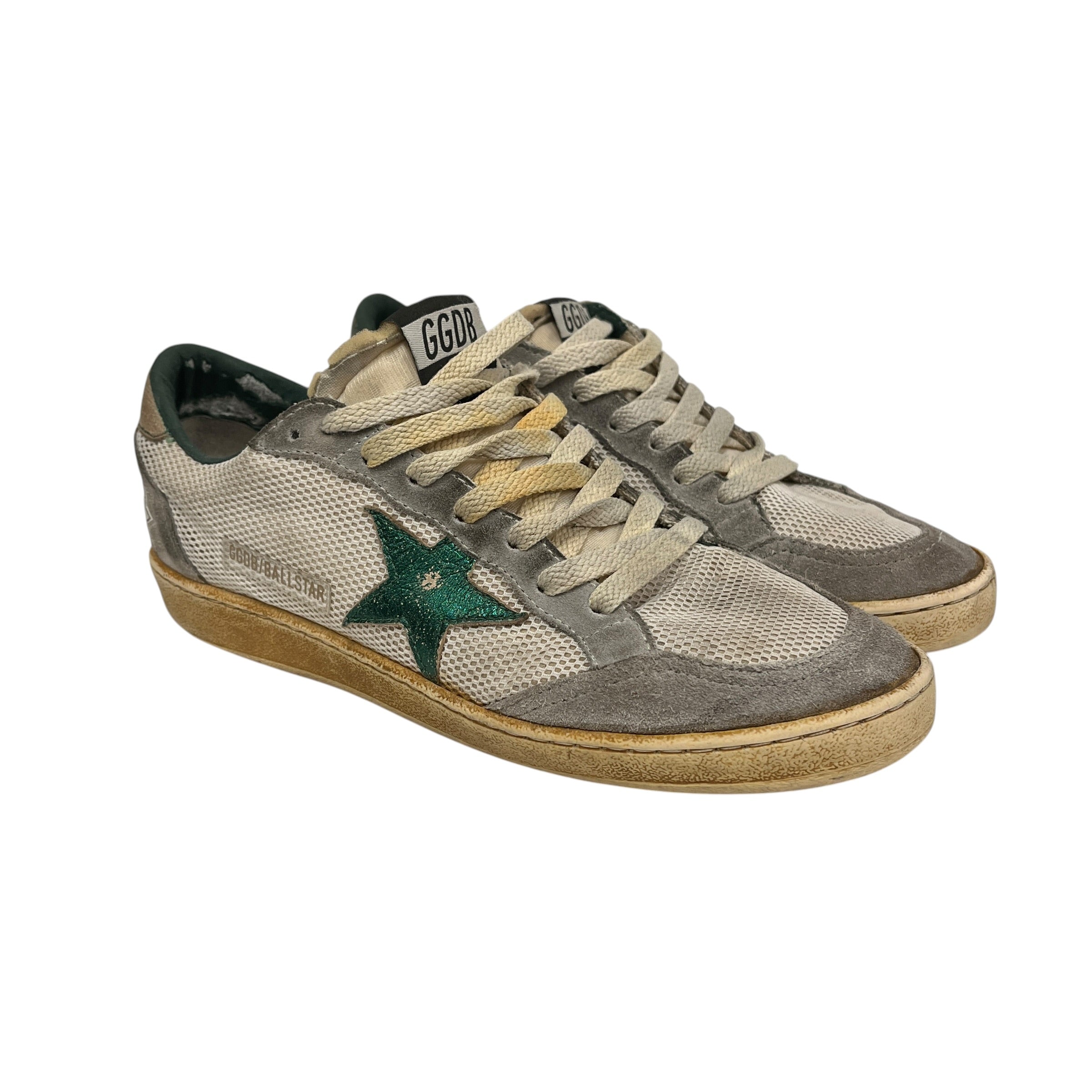 GOLDEN GOOSE/Low-Sneakers/EU 40/Leather/WHT/Ballstar view 1