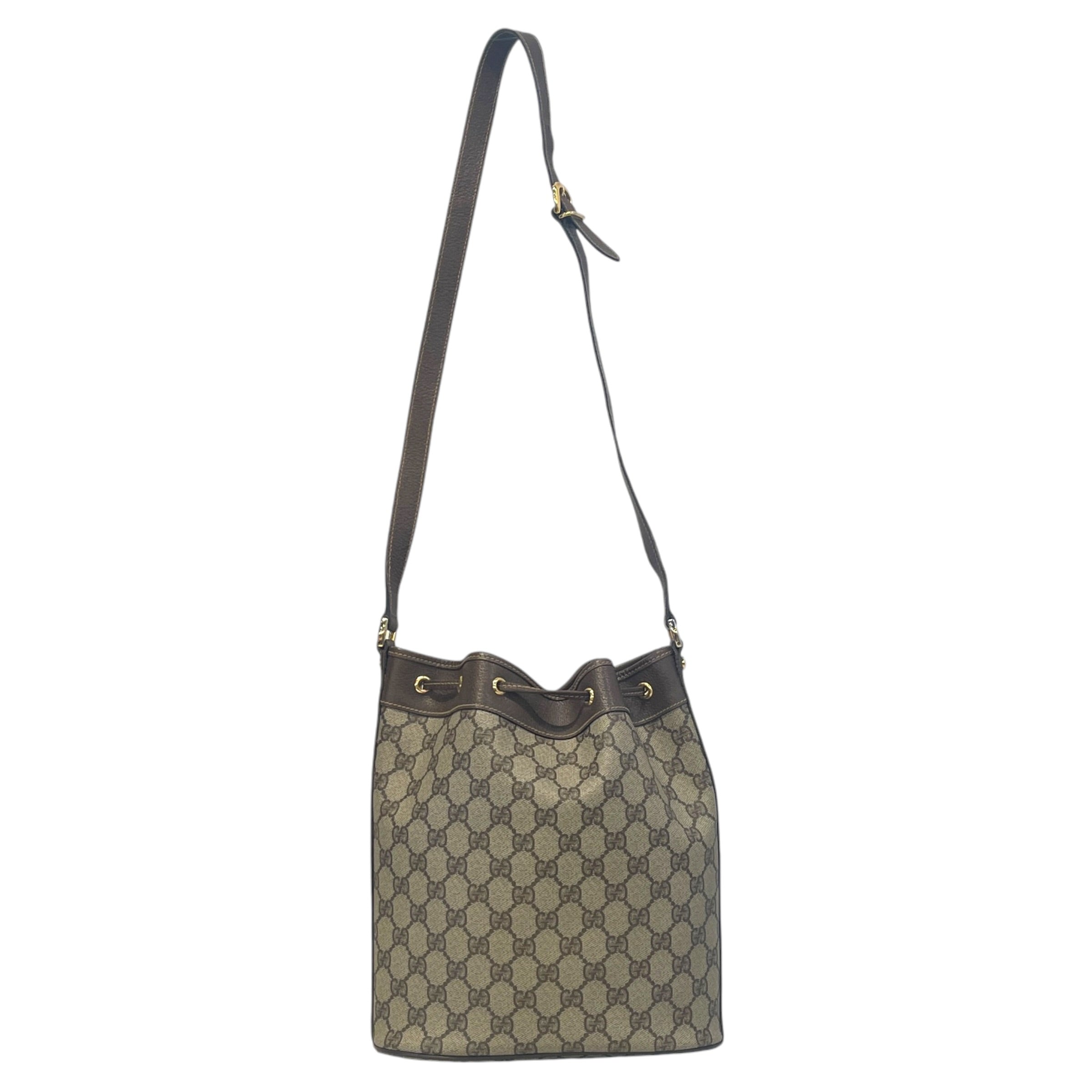 GUCCI/Bag/Monogram/BRW/Supreme Web Sherry Line PVC view 2