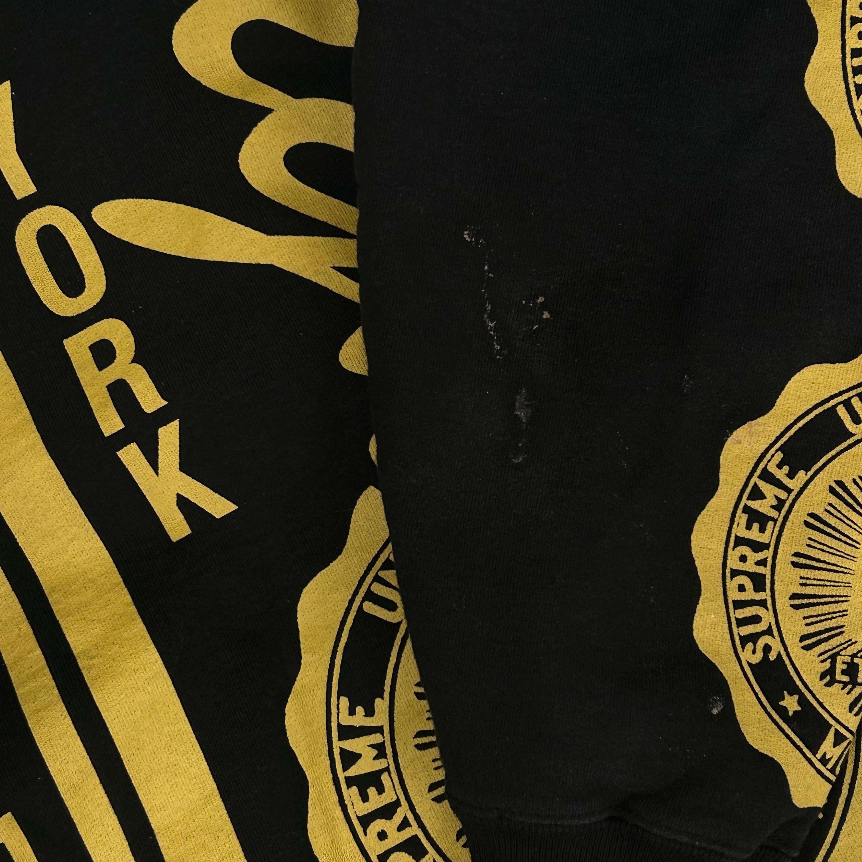 Supreme/Zip Up Hoodie/L/Cotton/BLK/knowledge reign view 7