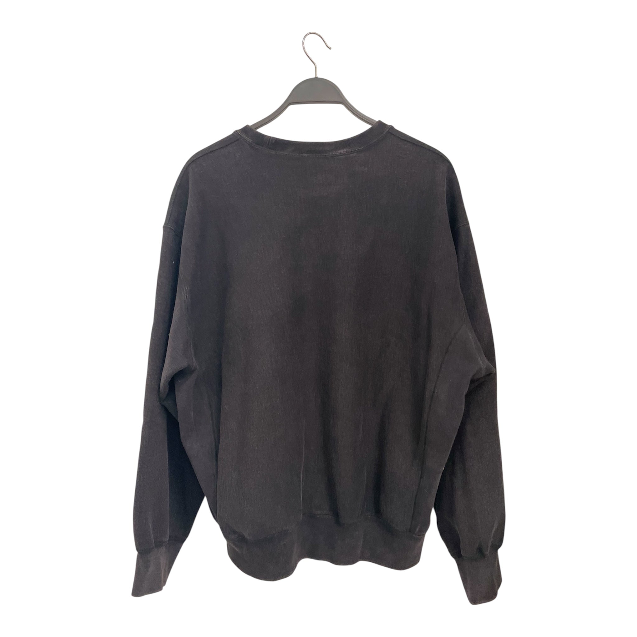 Supreme/Sweatshirt/L/Graphic/Cotton/BLK/CLASSIC MONOBOX LOGO WHTE TXT view 2