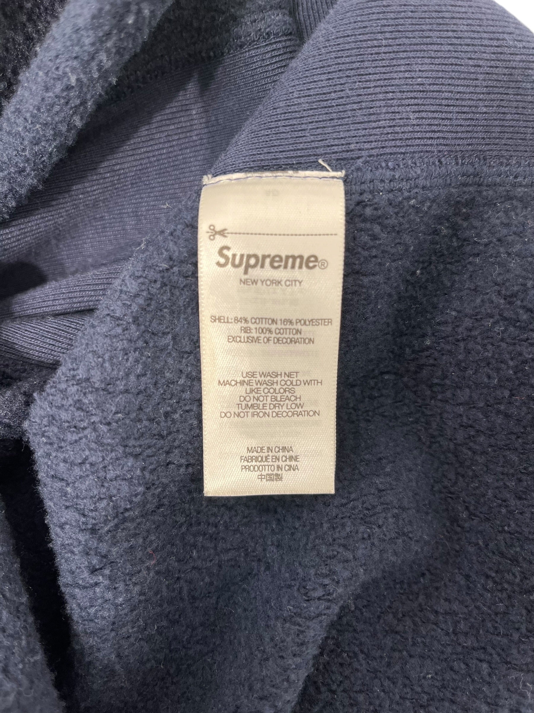 Supreme/Sweatshirt/L/Cotton/NVY/FADED TONAL BOGO view 4