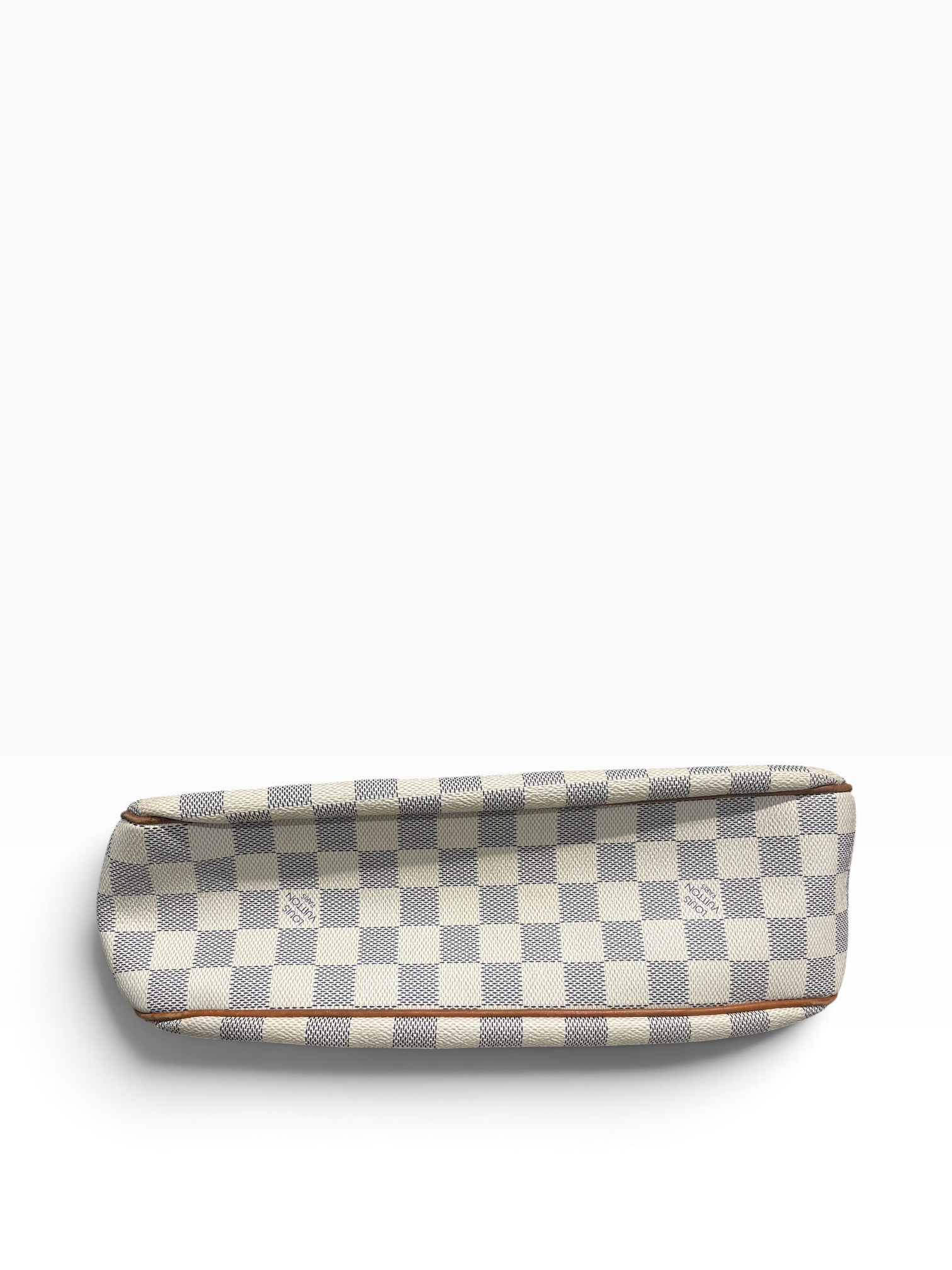 LOUIS VUITTON/Hand Bag/Monogram/WHT/BROWN LEATHER ACCENT DAMIER view 3