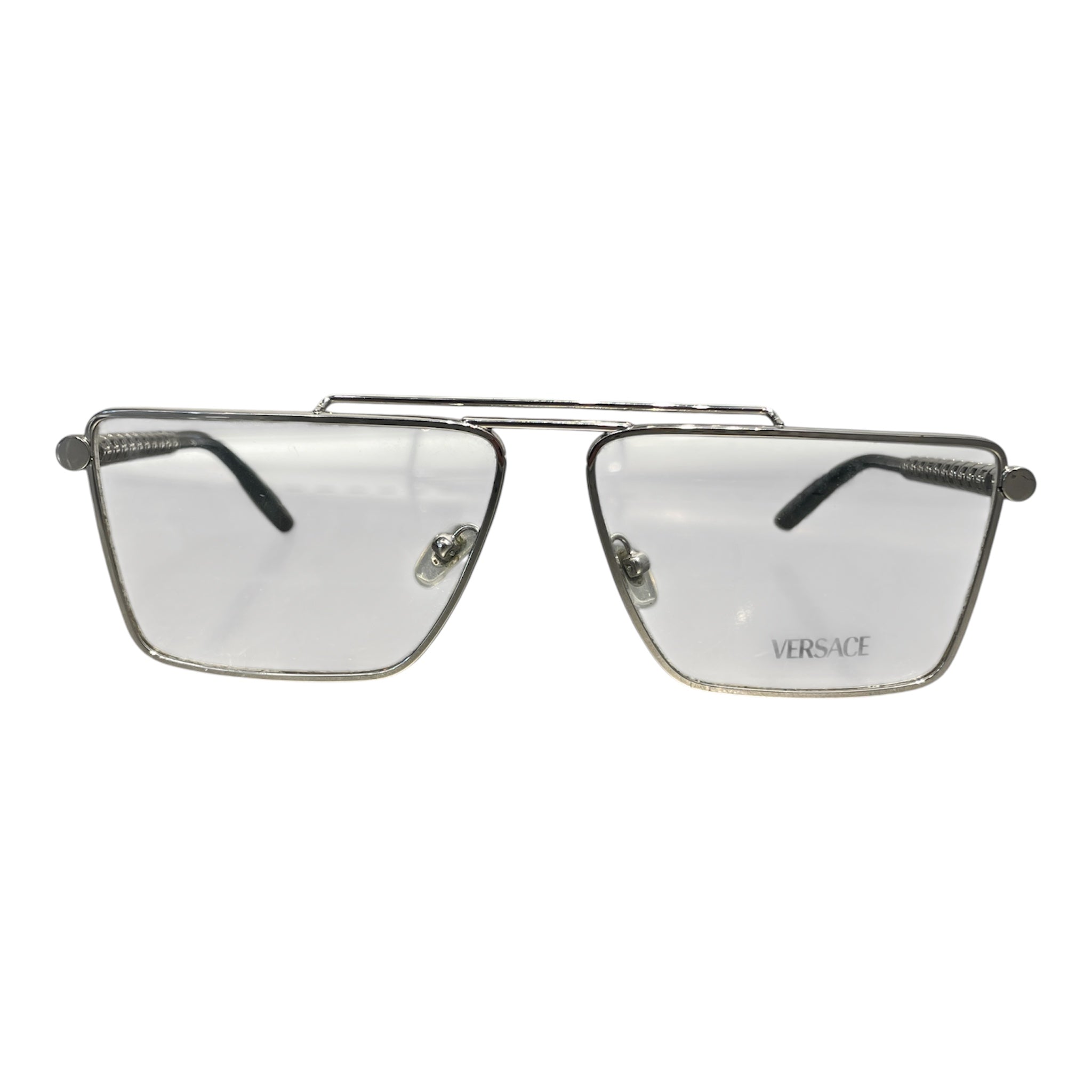 VERSACE/Glasses/Metal/SLV/M's/clearlens/4295 view 1