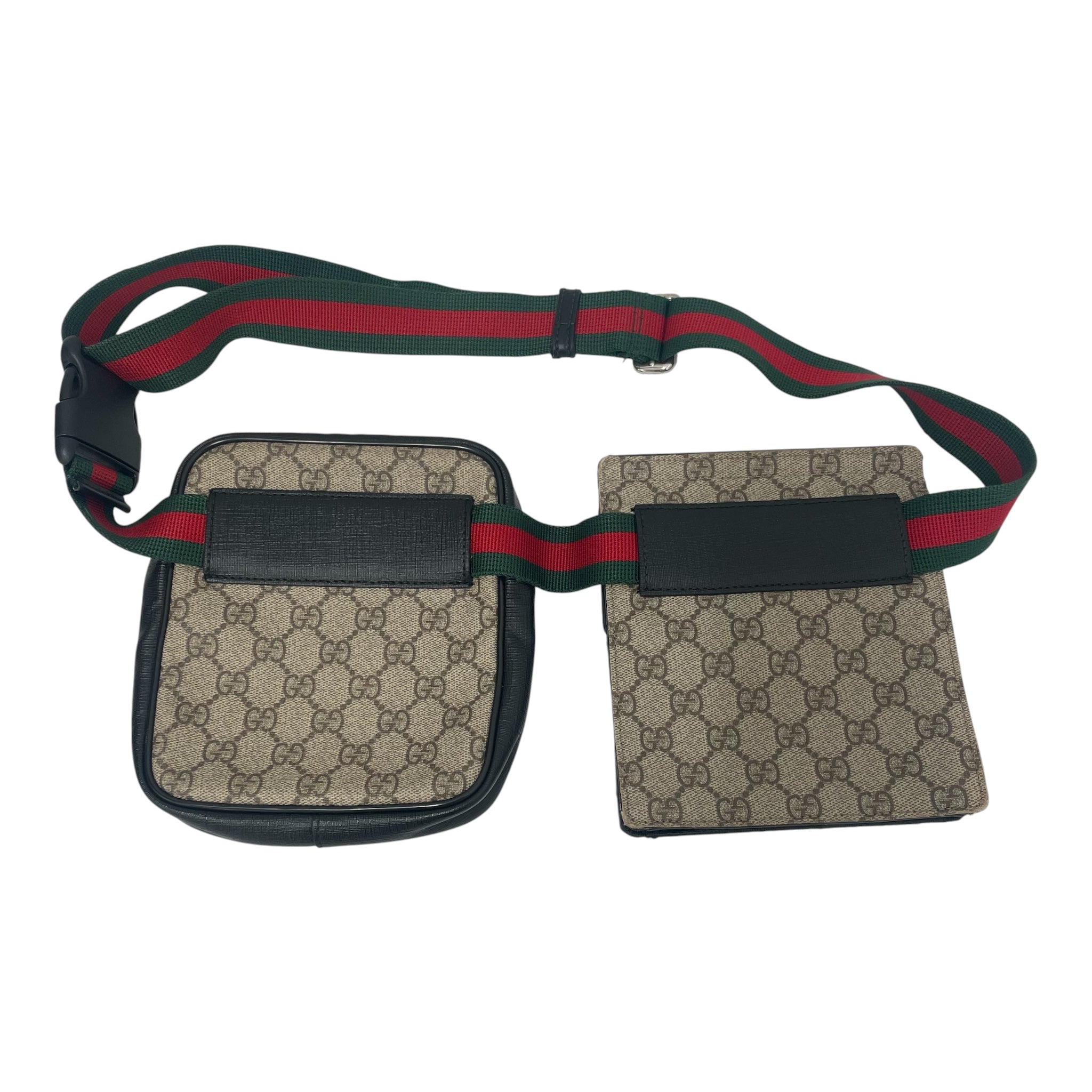 GUCCI/Fanny Pack/Monogram/Leather/BLK/450936493075 view 2