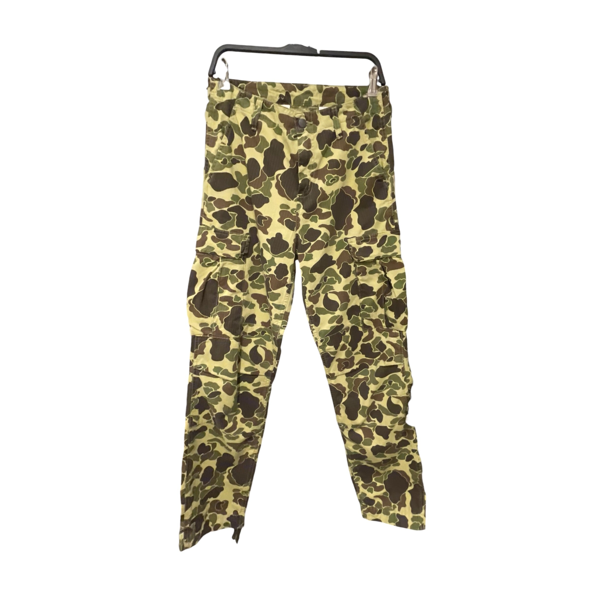 CARHARTT WIP(WORK IN PROGRESS)/Cargo Pants/30/Cotton/KHK/Low-rise/Camouflage/Duck Cargo Pant view 1