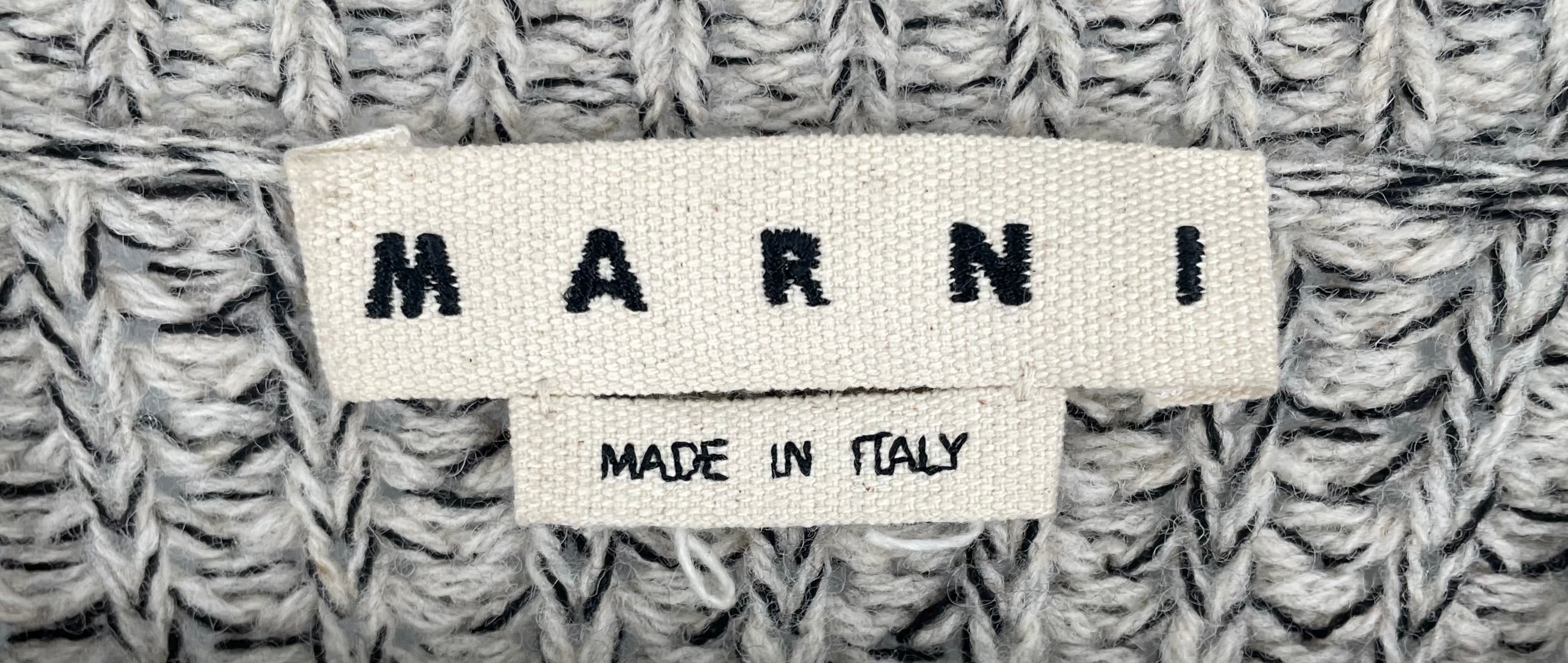 MARNI/Sweater/46/Cotton/GRY/MARNI view 3