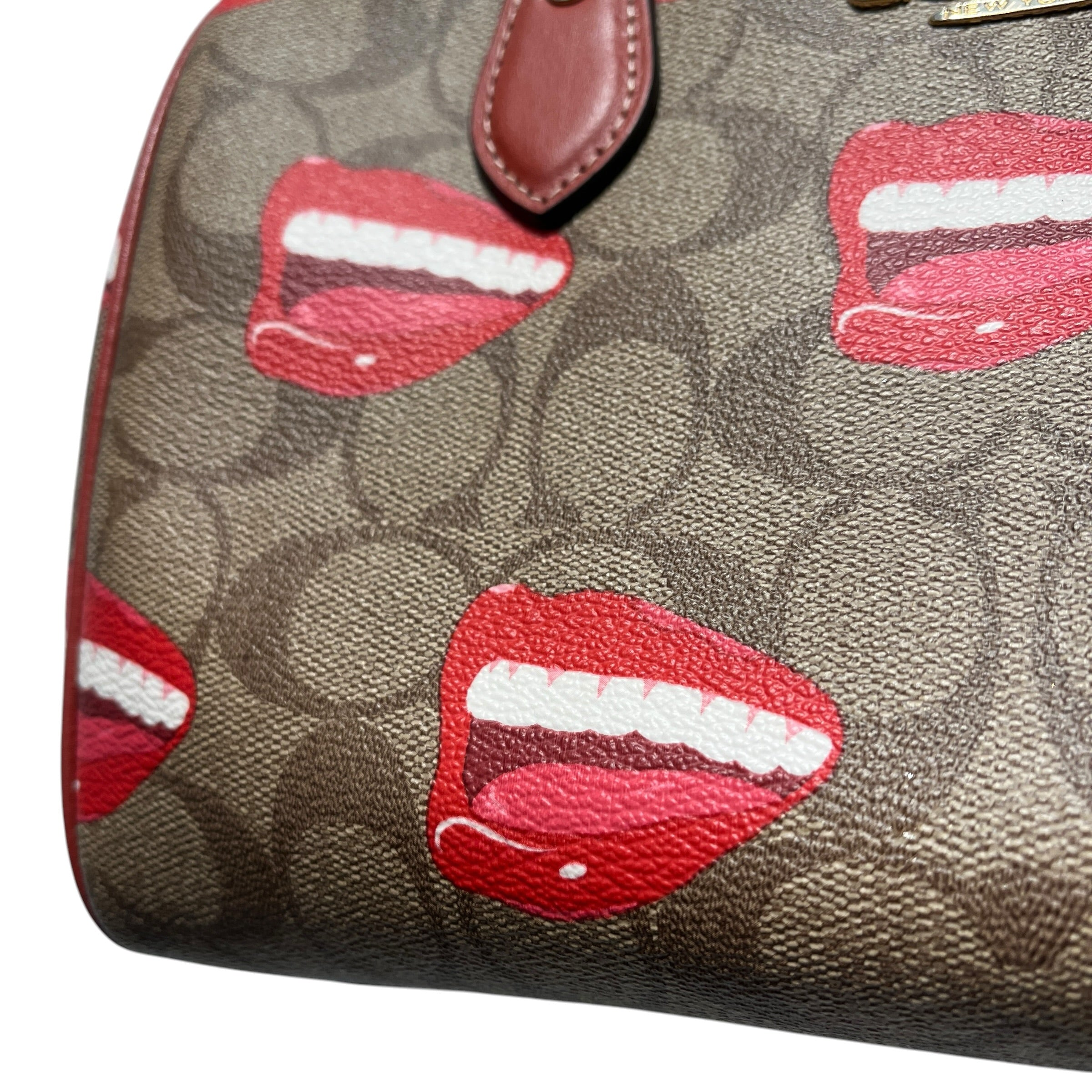 COACH/Bag/All Over Print/Leather/BRW/SATCHEL MOUTH PRINT view 8