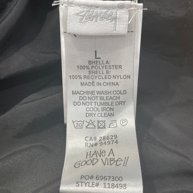 STUSSY/Fleece Jkt/L/CRM/8 BALL FLEECE