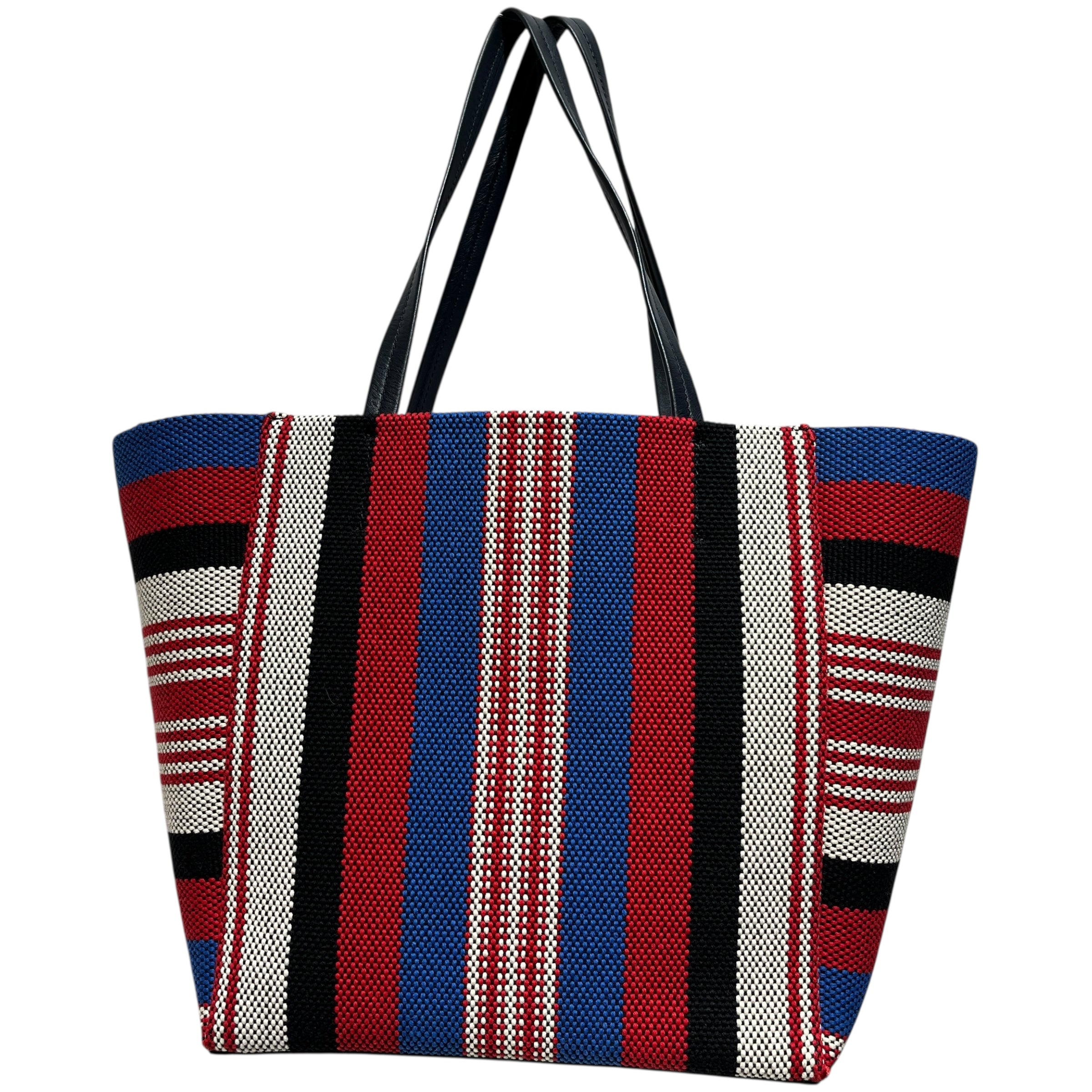 CELINE/Tote Bag/Stripe/Cotton/RED/ view 2