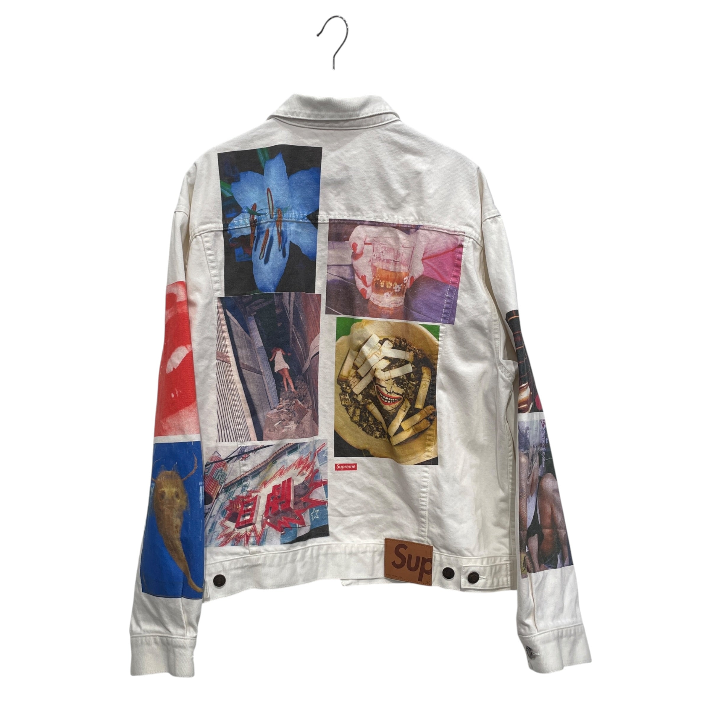 Supreme/Denim Jkt/XL/Cotton/WHT/All Over Print/PNG GRAPHICS PRINT ALL OVER view 2