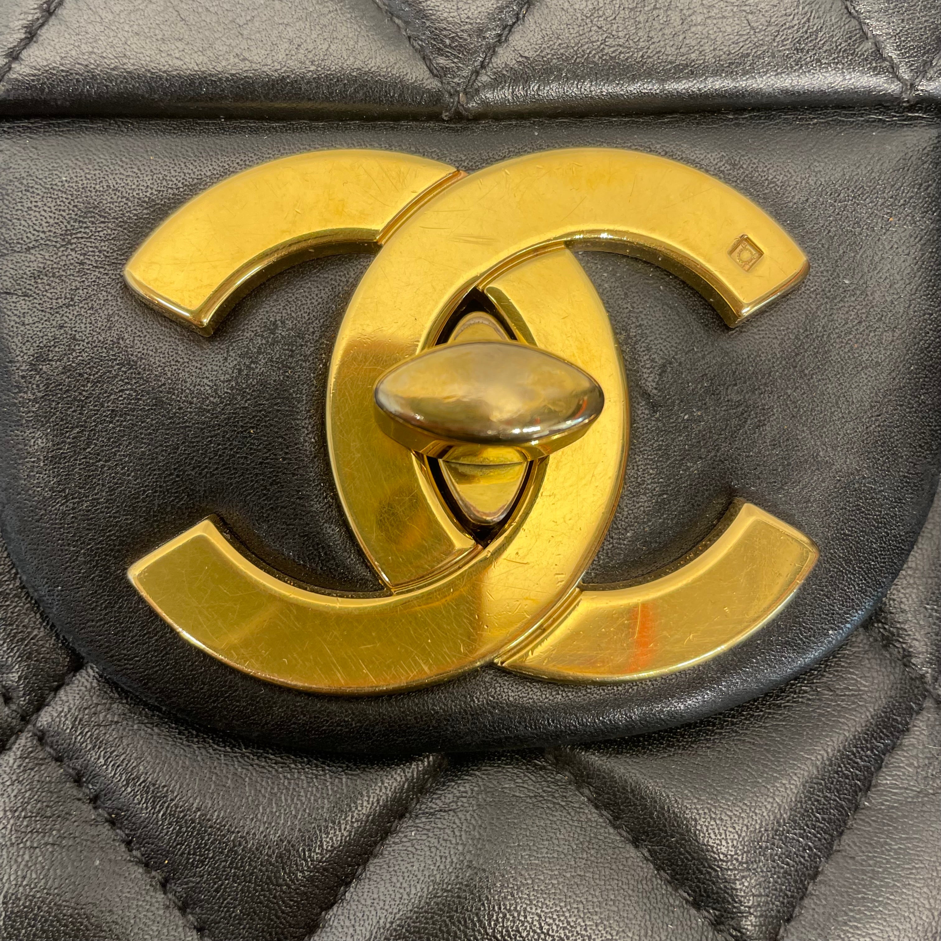 CHANEL/Bag/Leather/BLK/Timeless Jumbo Classic Flap view 7