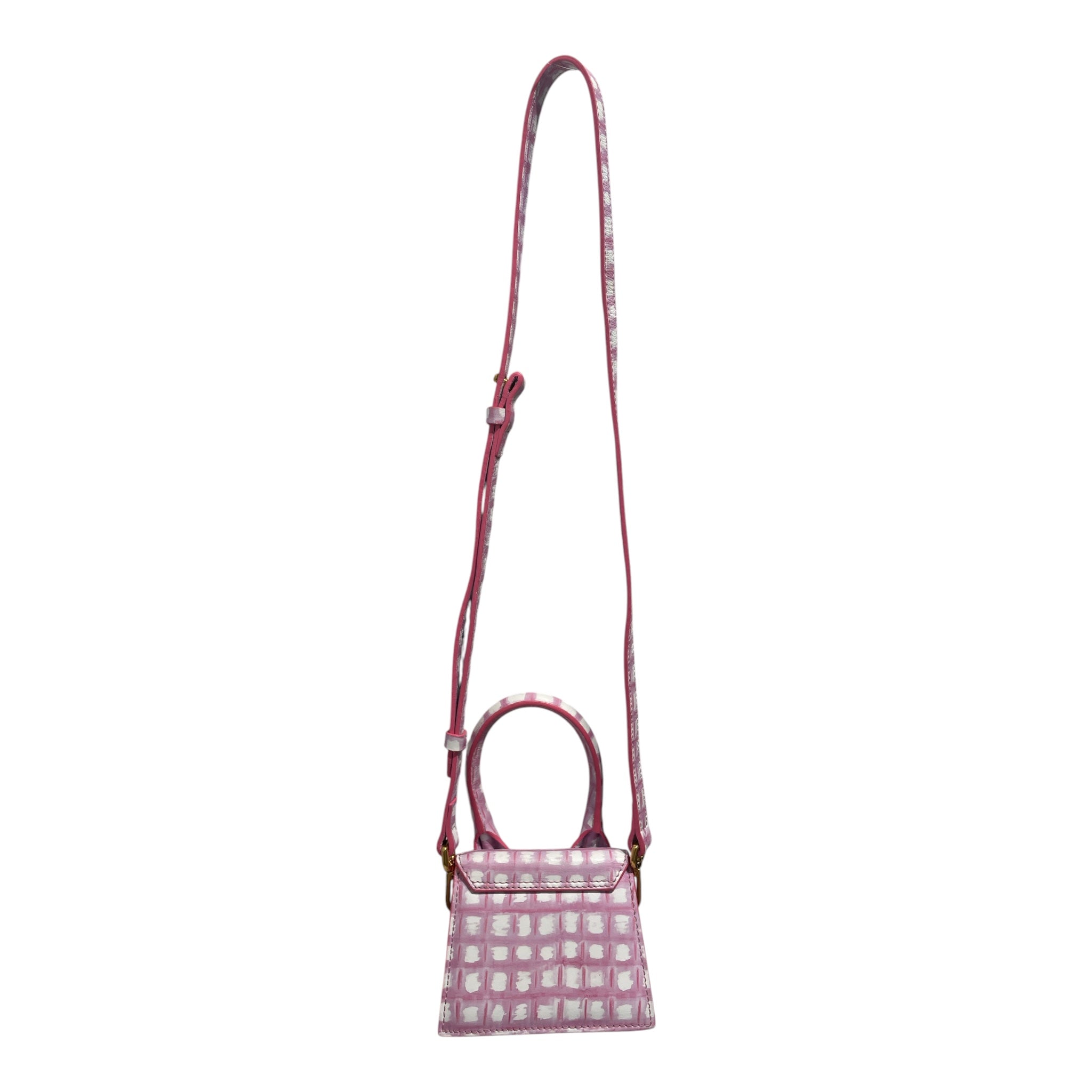 JACQUEMUS/Cross Body Bag/All Over Print/Leather/PNK/mini view 2