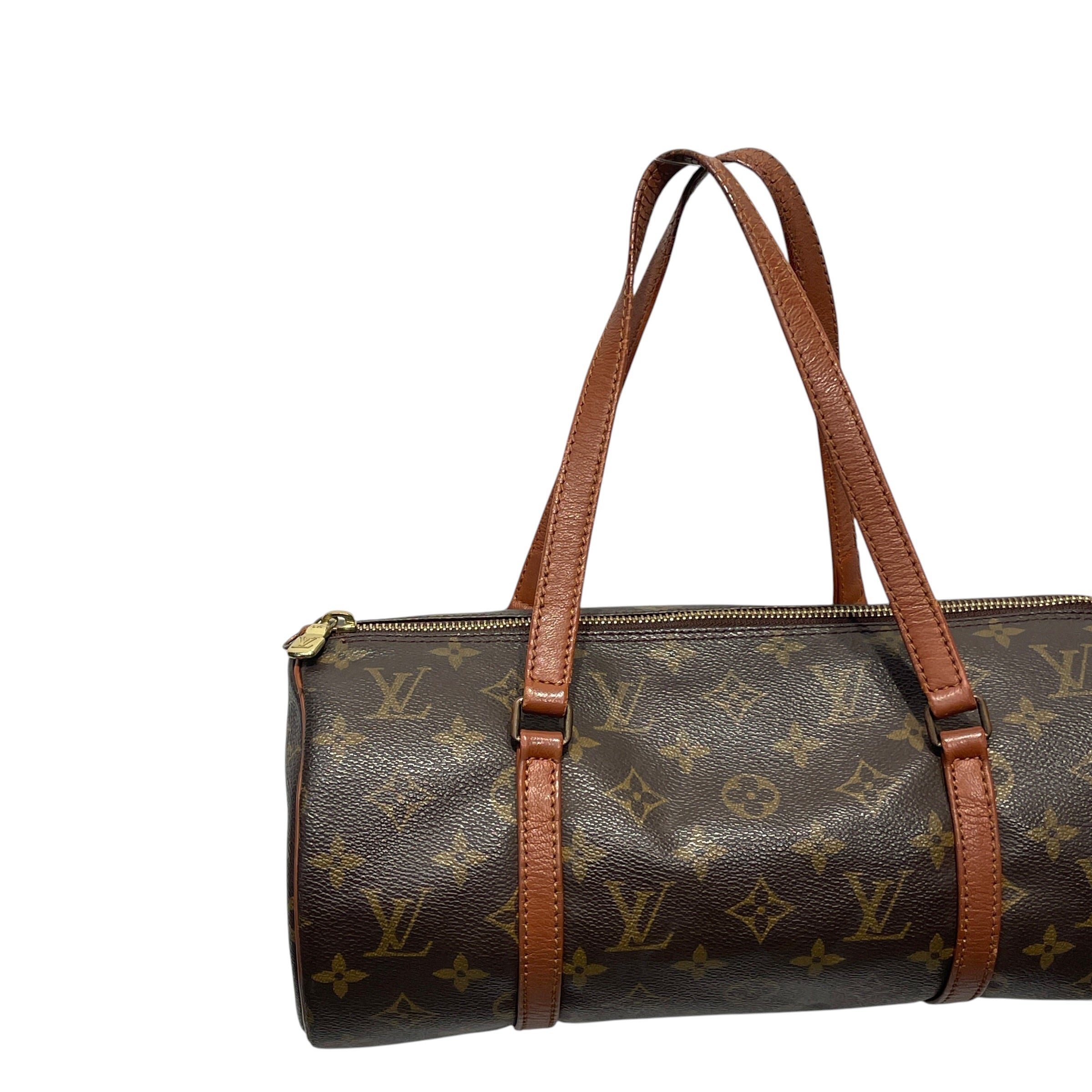 LOUIS VUITTON/Hand Bag/Monogram/Leather/BRW/PAPILLON view 2