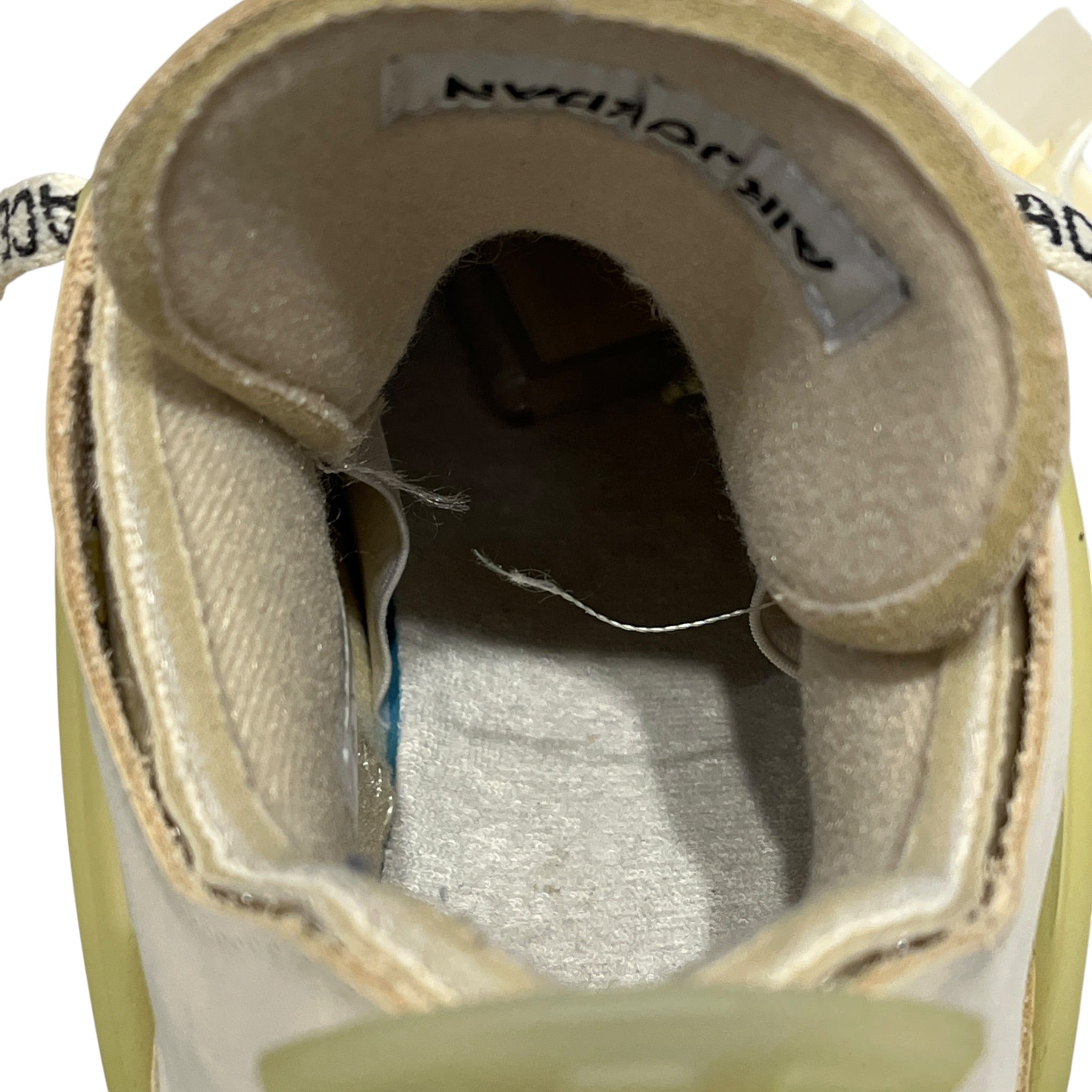 NIKE/OFF-WHITE/Hi-Sneakers/US 8/BEG/AIR J4 WHITE SAIL BEIGE MIDTOP view 5