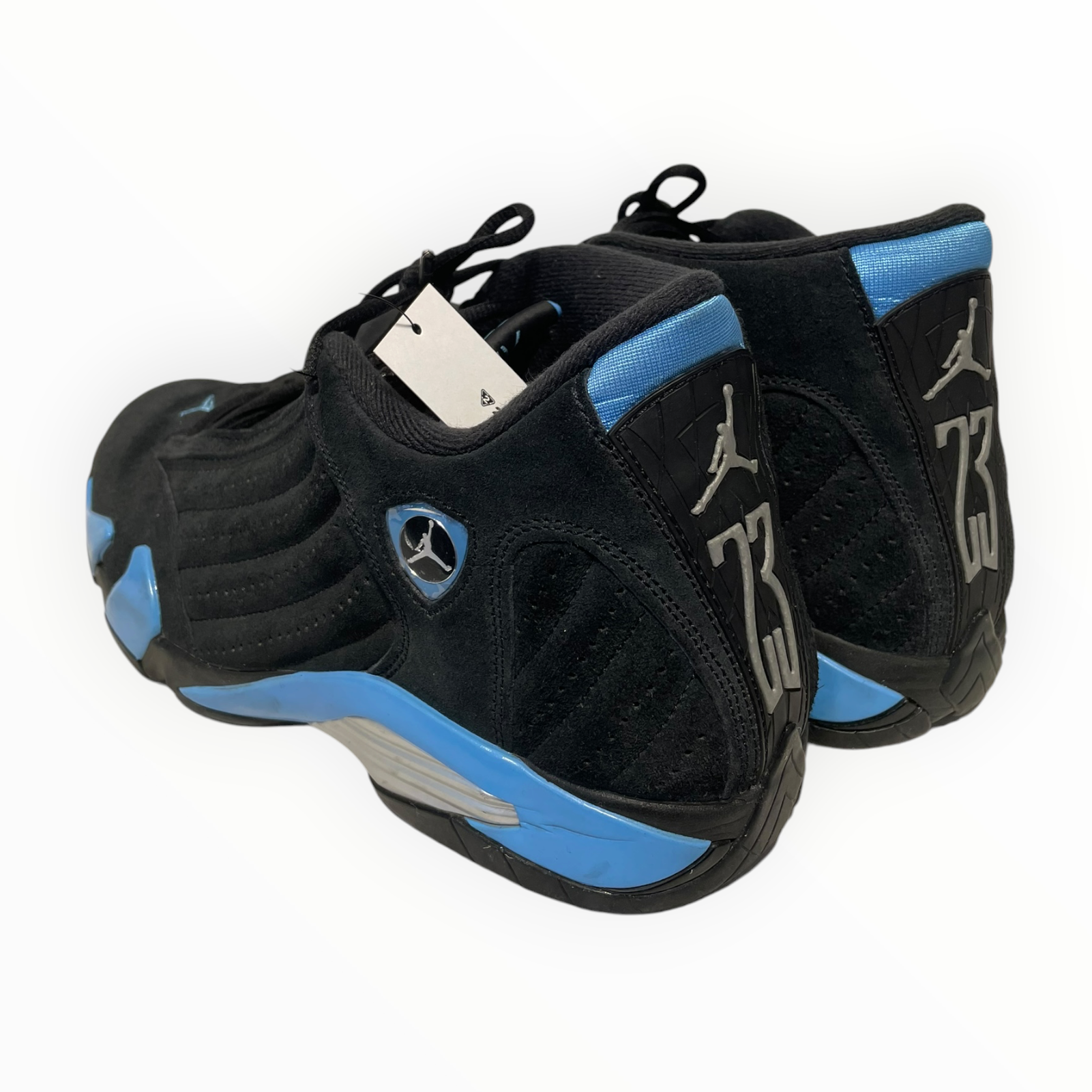 NIKE/AIR JORDAN 14 RETRO/Hi-Sneakers/US 10.5/Suede/BLU/487471-007 view 2