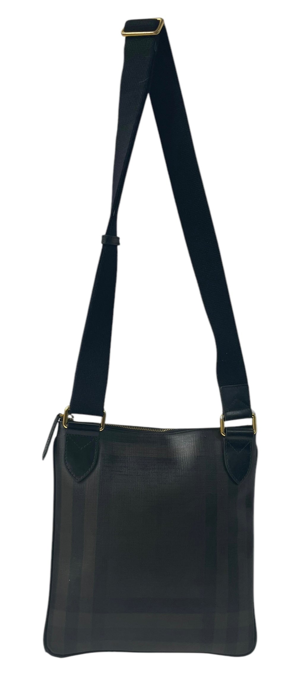 BURBERRY/Cross Body Bag/Plaid/Leather/BRW/CNDONHOUDON view 2