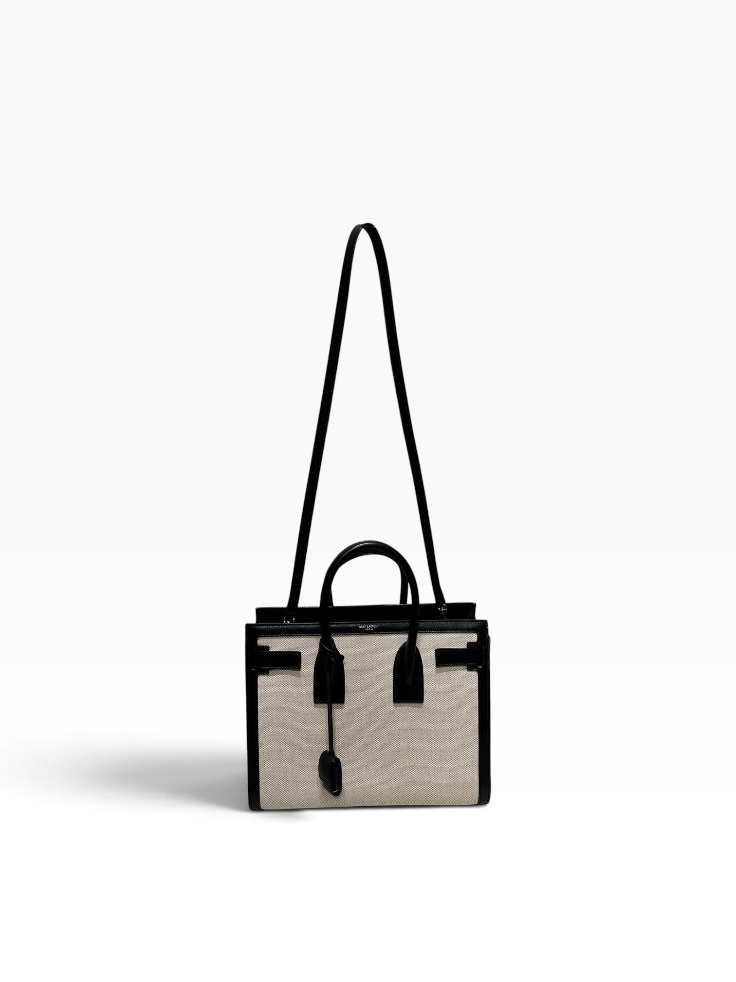 SAINT LAURENT/Bag/CRM/leather sac de jour view 1