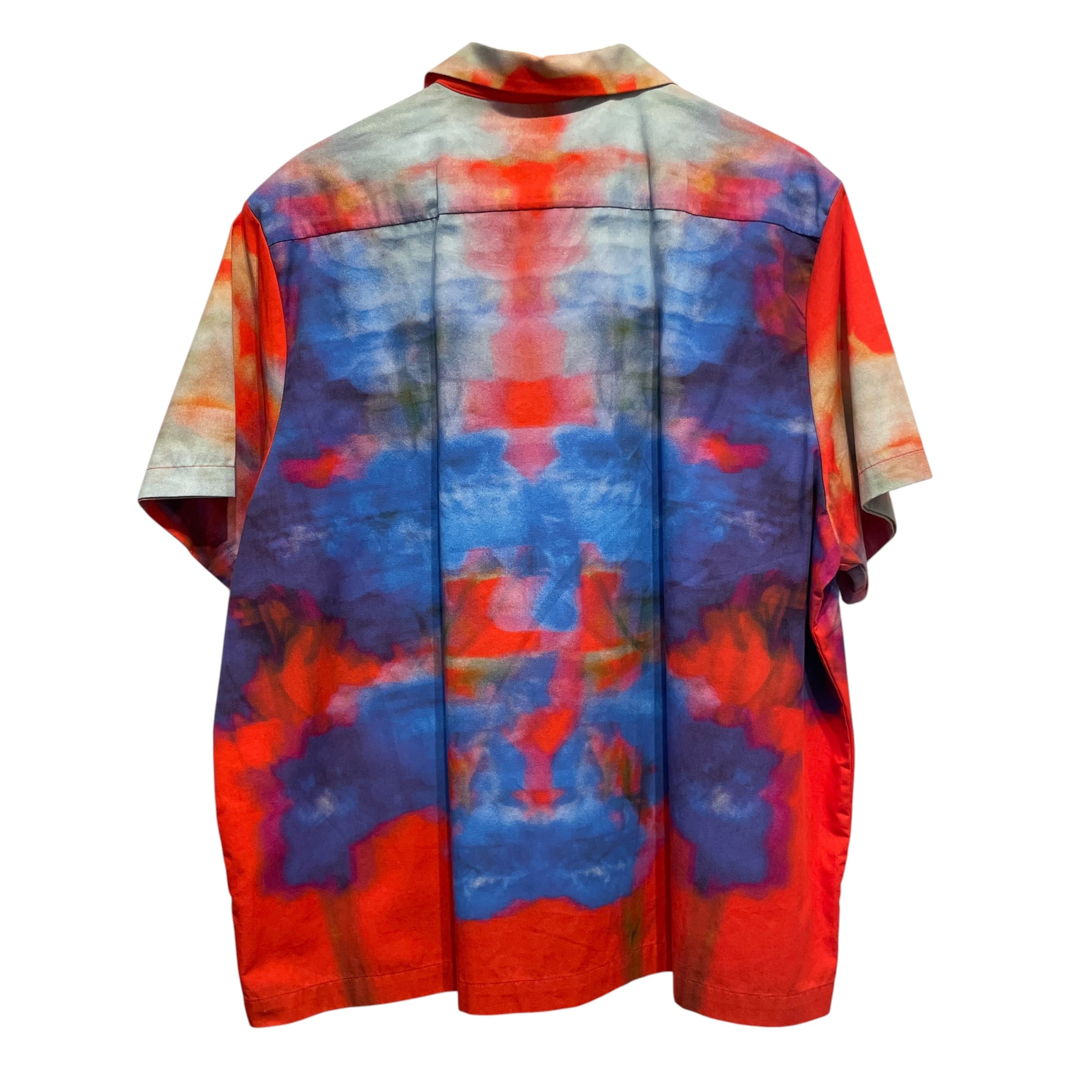 FIORUCCI/SS Shirt/XL/Cotton/RED/All Over Print/GRADIENT view 2