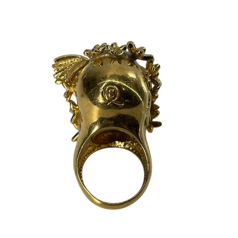 Alexander McQueen/Ring/GLD/SKULL RING