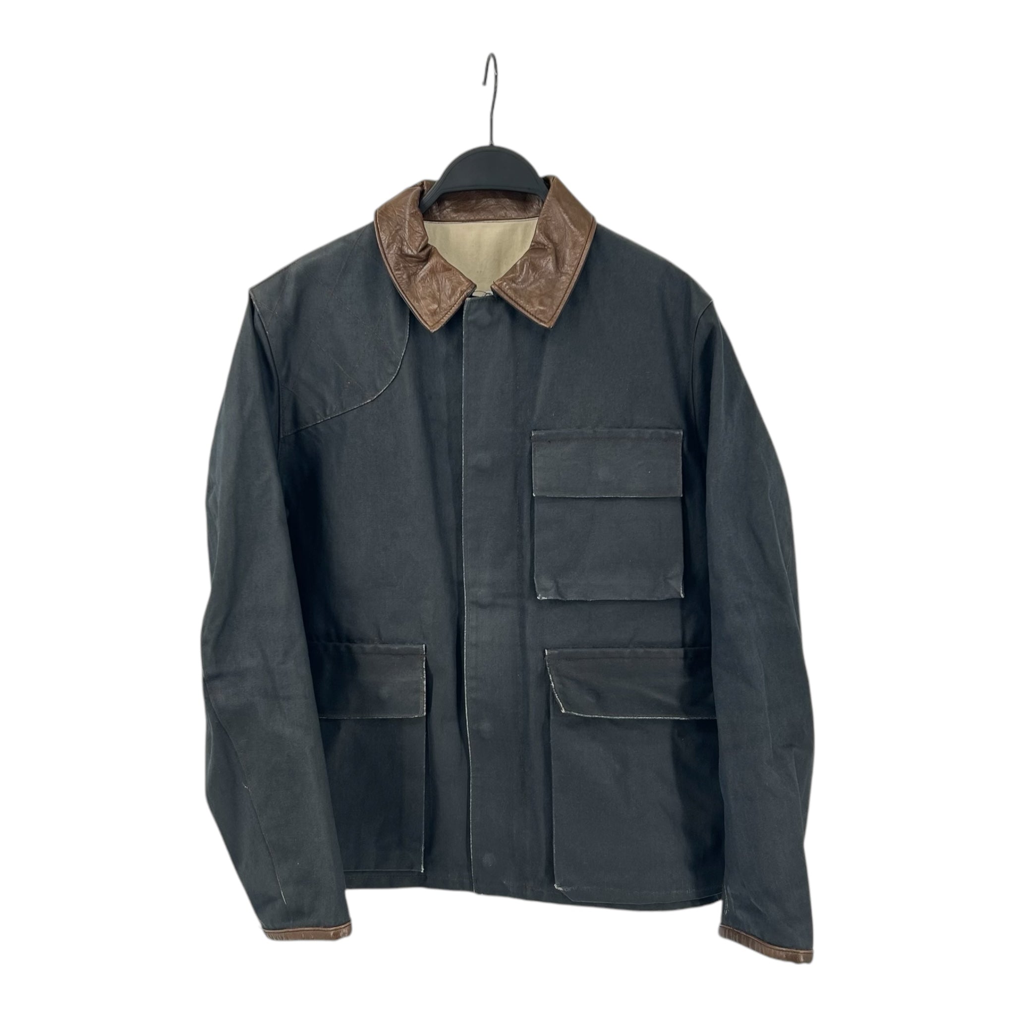 EDIFICE/Jacket/L/Black/WAX/Cotton view 1