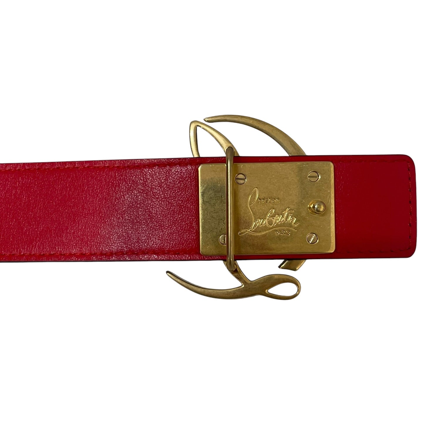 Christian Louboutin/Belt/Leather/BLK/L's/CL Logo view 3