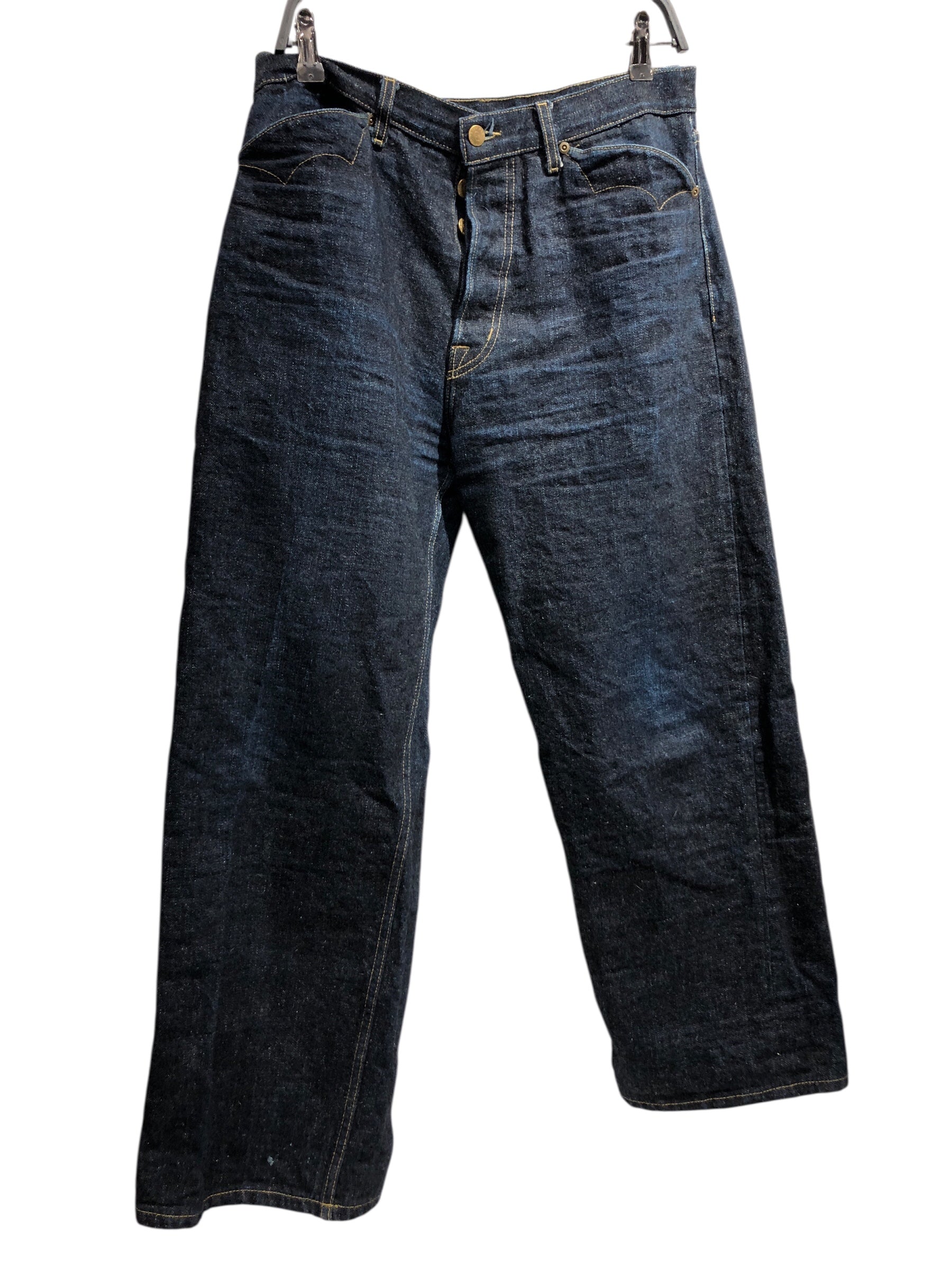 Brain Dead/Pants/34/Denim/NVY/Button Fly/ view 1