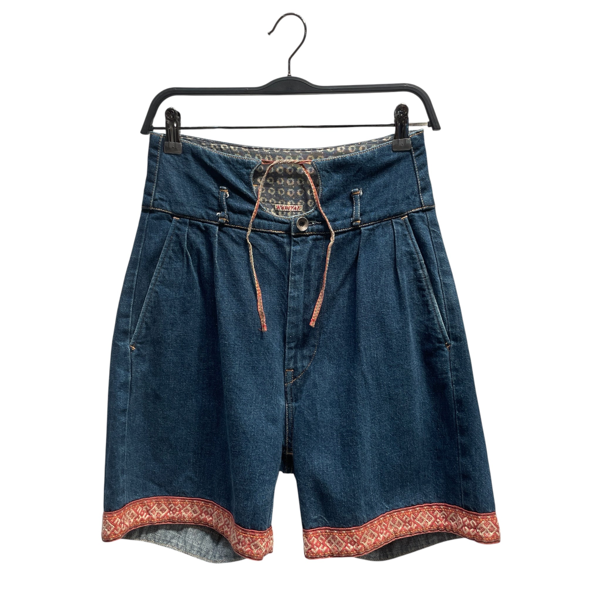 KAPITAL/Shorts/0/Denim/BLU/ view 1