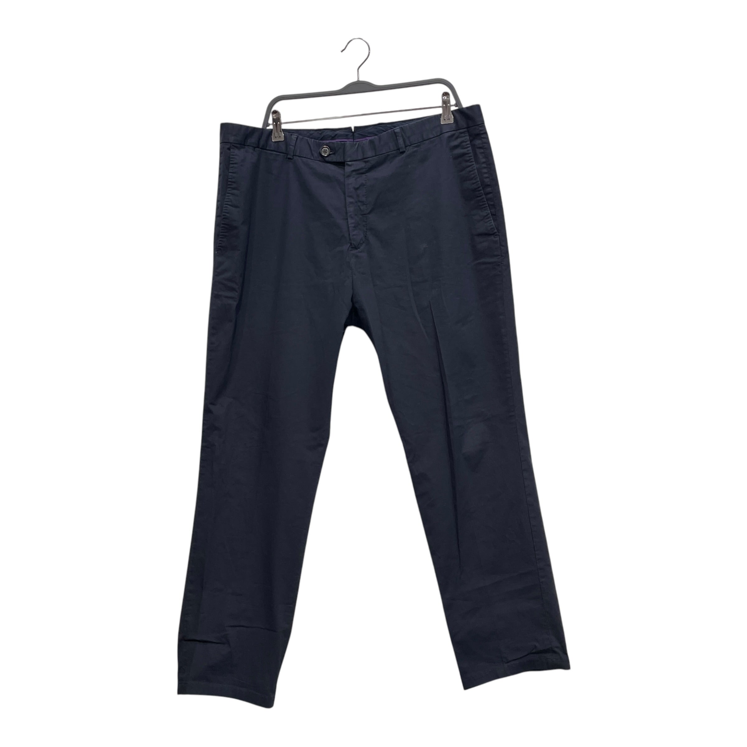 RALPH LAUREN PURPLE LABEL/Straight Pants/38/Cotton/BLU/STRAIGHT TROUSER view 1