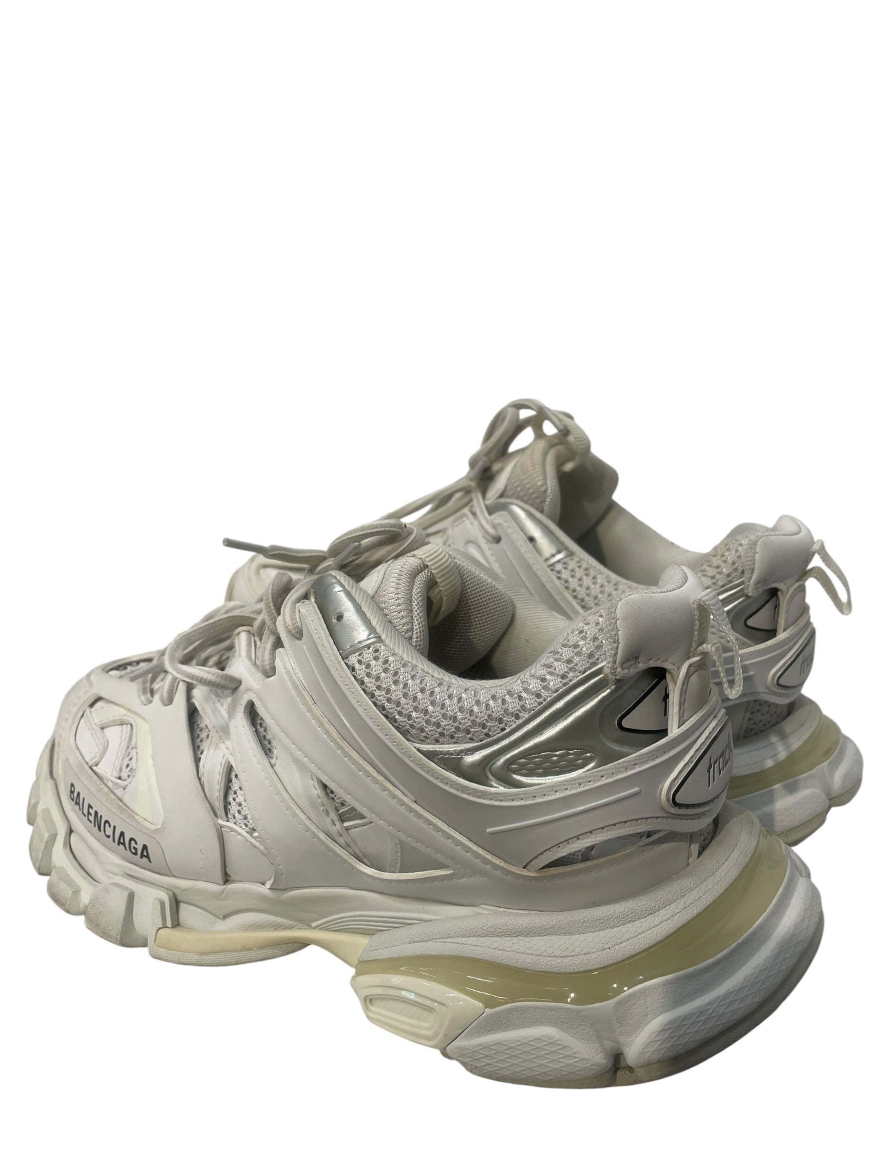 BALENCIAGA/Low-Sneakers/EU 38/Leather/WHT/Track Sneaker view 2